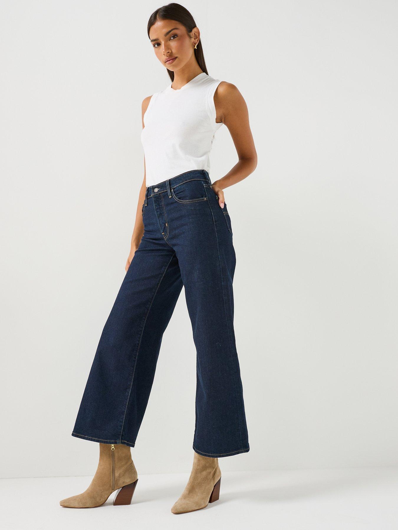 Image 5 of 6 of Levi's 728 High-Rise Wide Leg Jeans - Retro Rinse LB