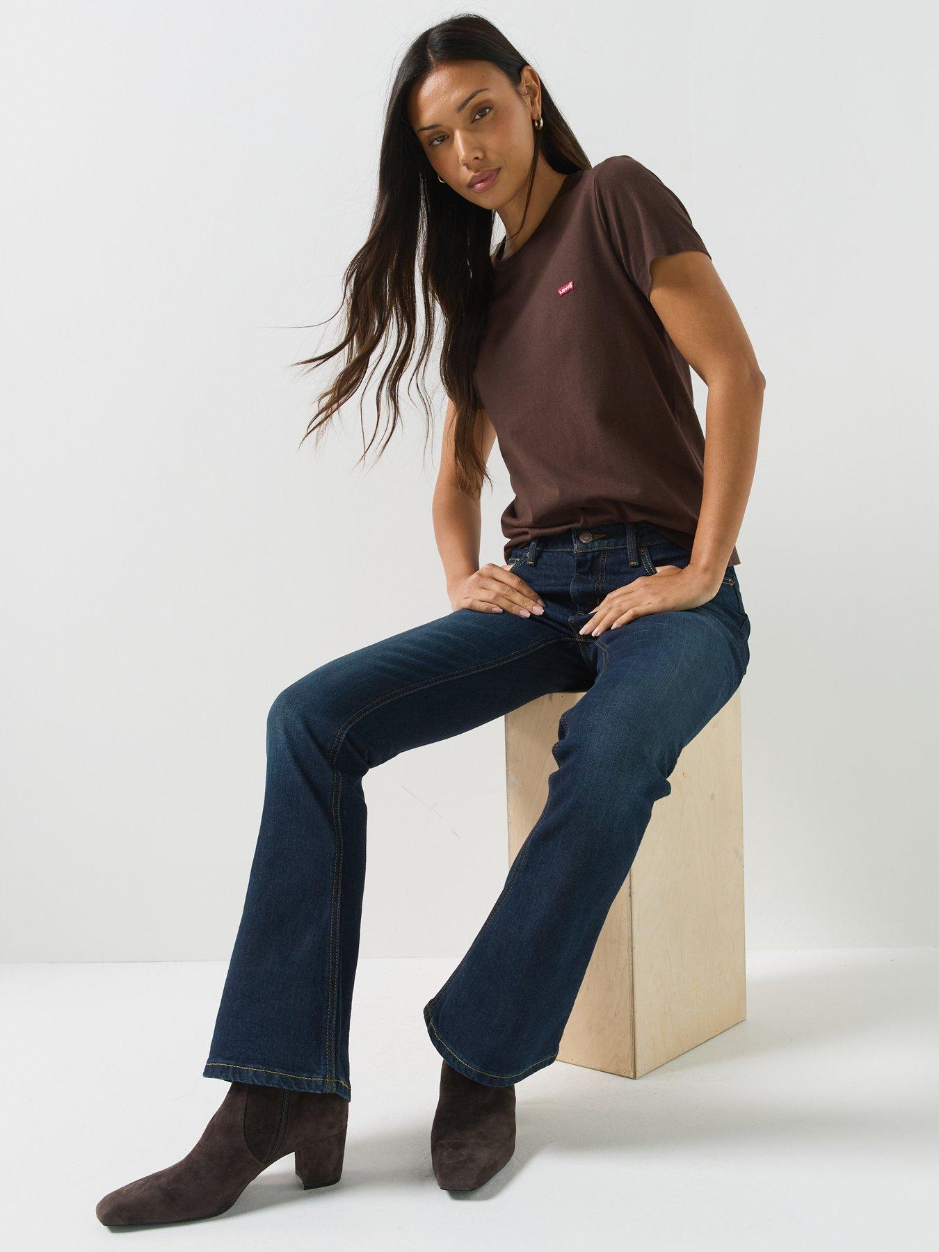 Image 3 of 5 of Levi's Perfect Crewneck T-Shirt - Java