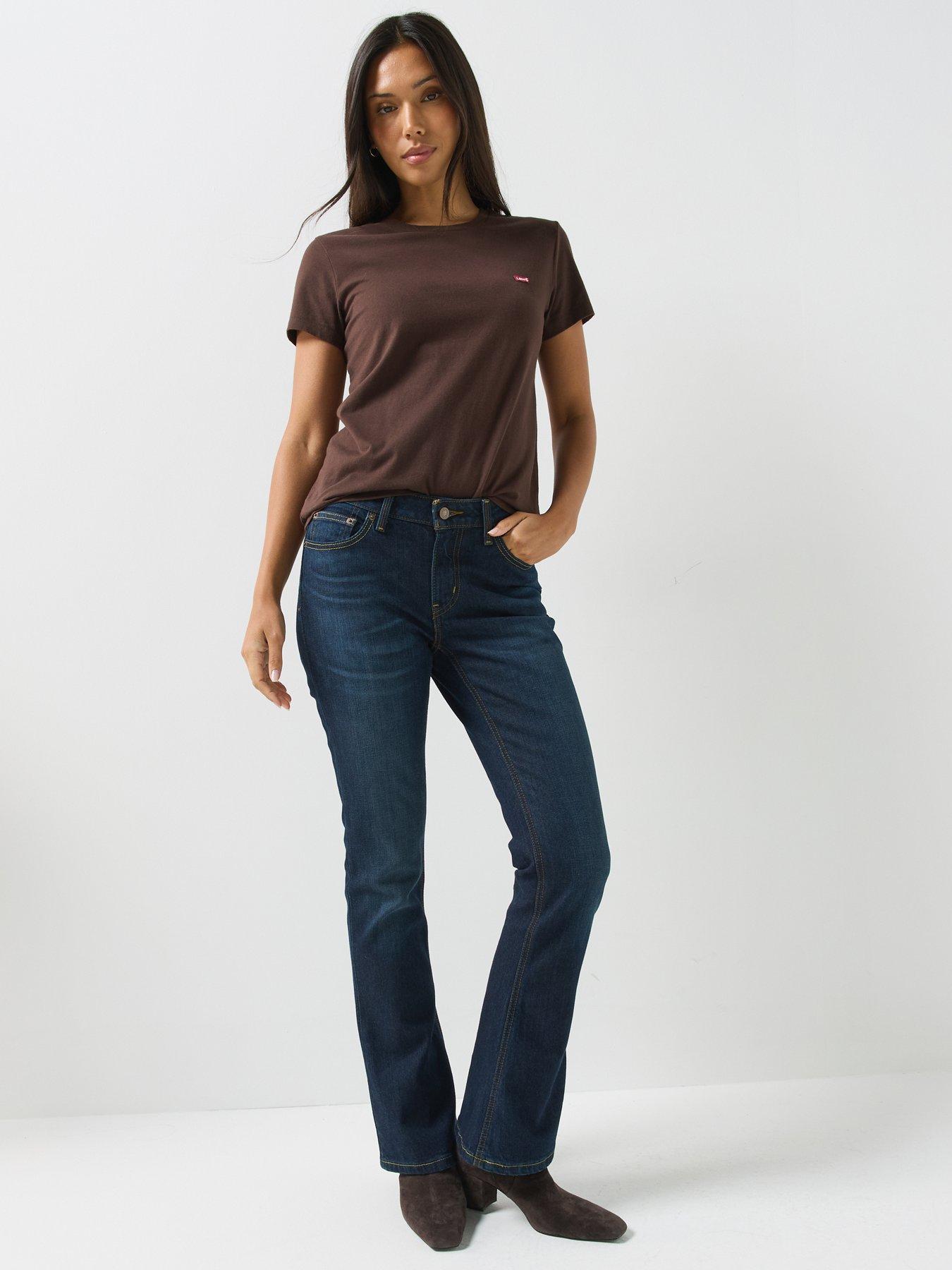 Image 4 of 5 of Levi's Perfect Crewneck T-Shirt - Java