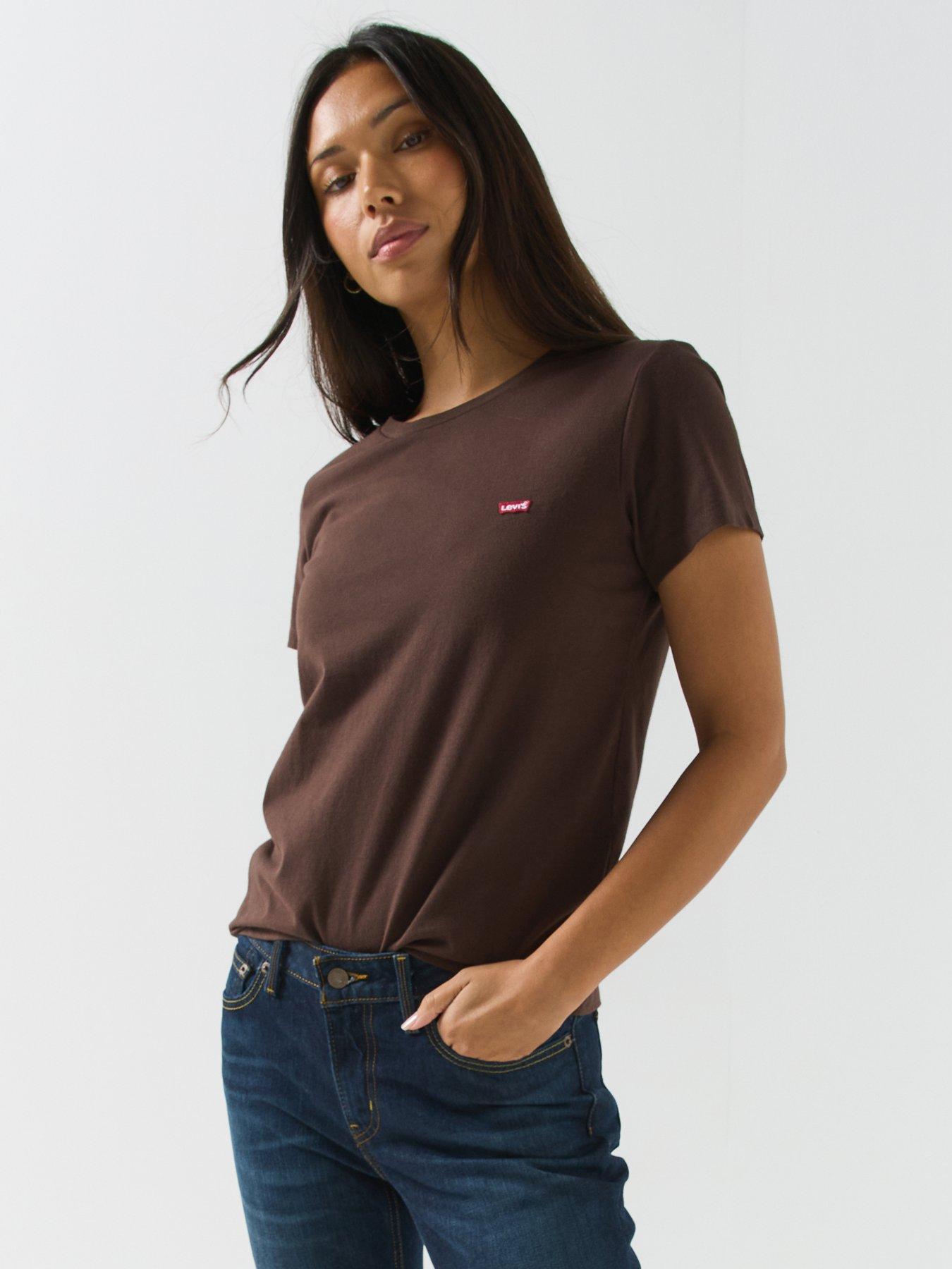 Image 5 of 5 of Levi's Perfect Crewneck T-Shirt - Java