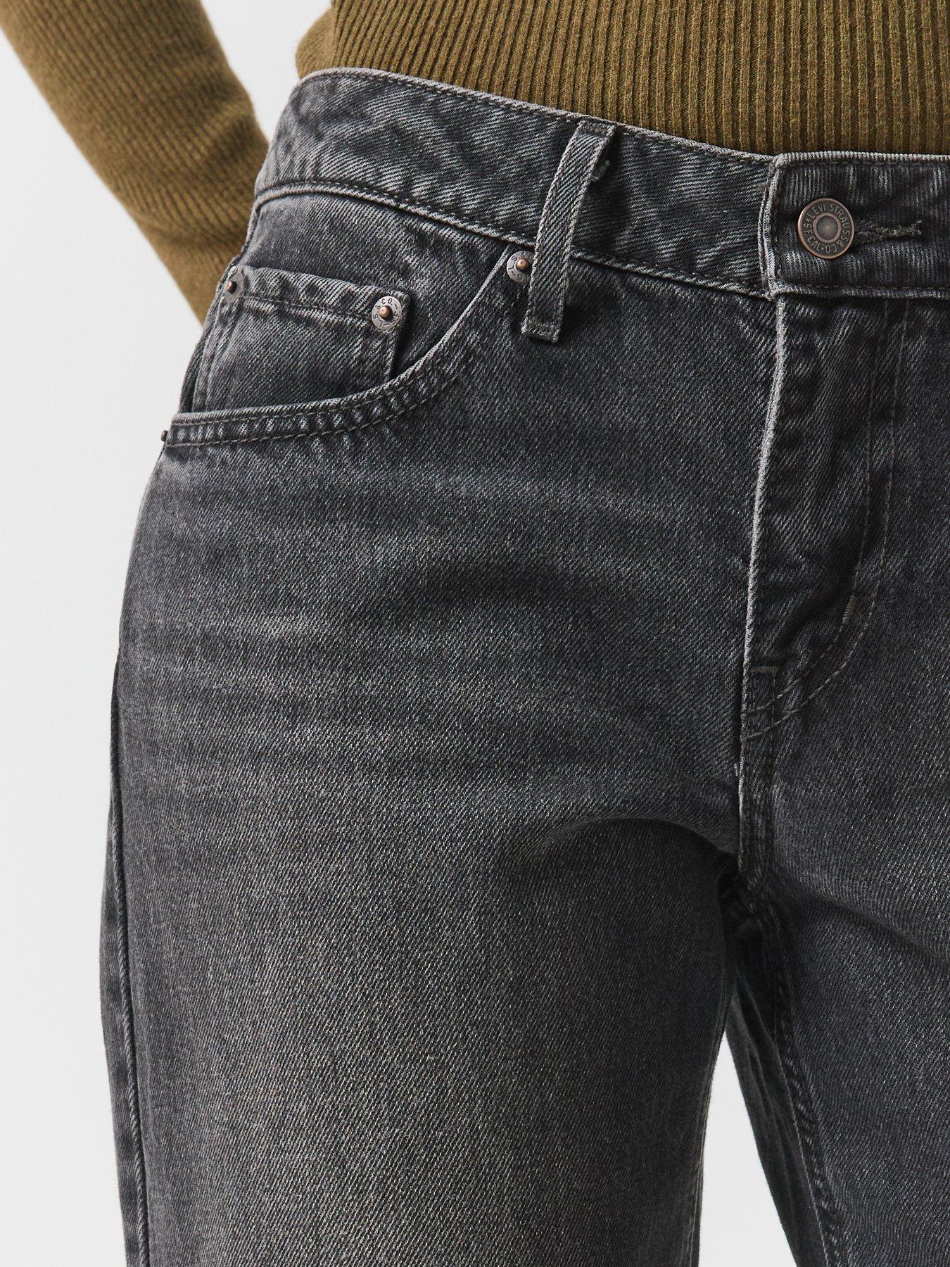 Image 5 of 6 of Levi's Womens Low Rise Straight Fit Jeans - Tech Storm