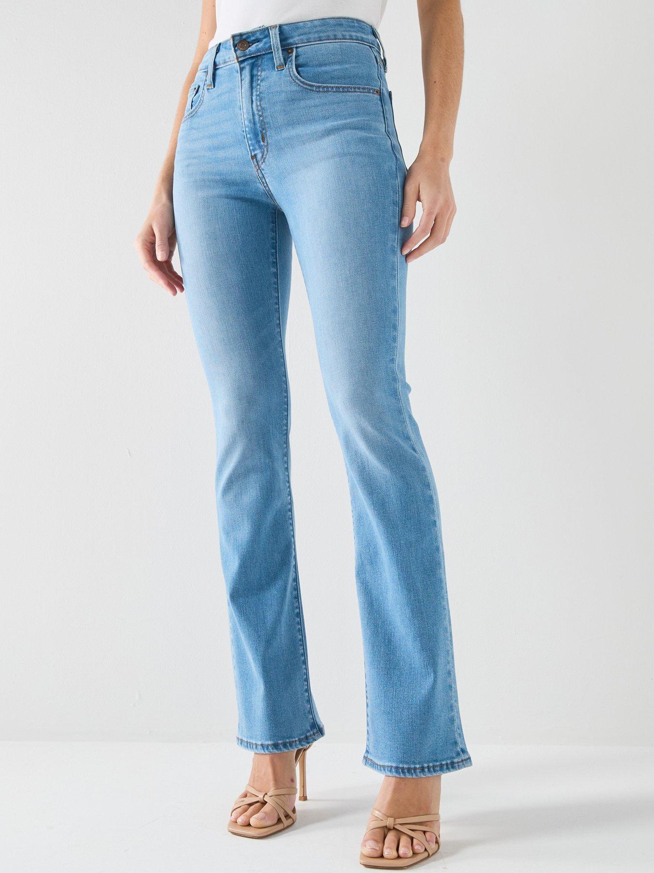 Levi's 725 High Rise Bootcut Jeans - Blue