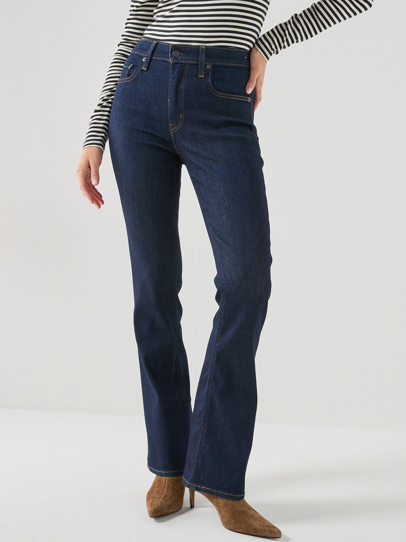 Levi's 725 High Rise Bootcut Jeans - Blue