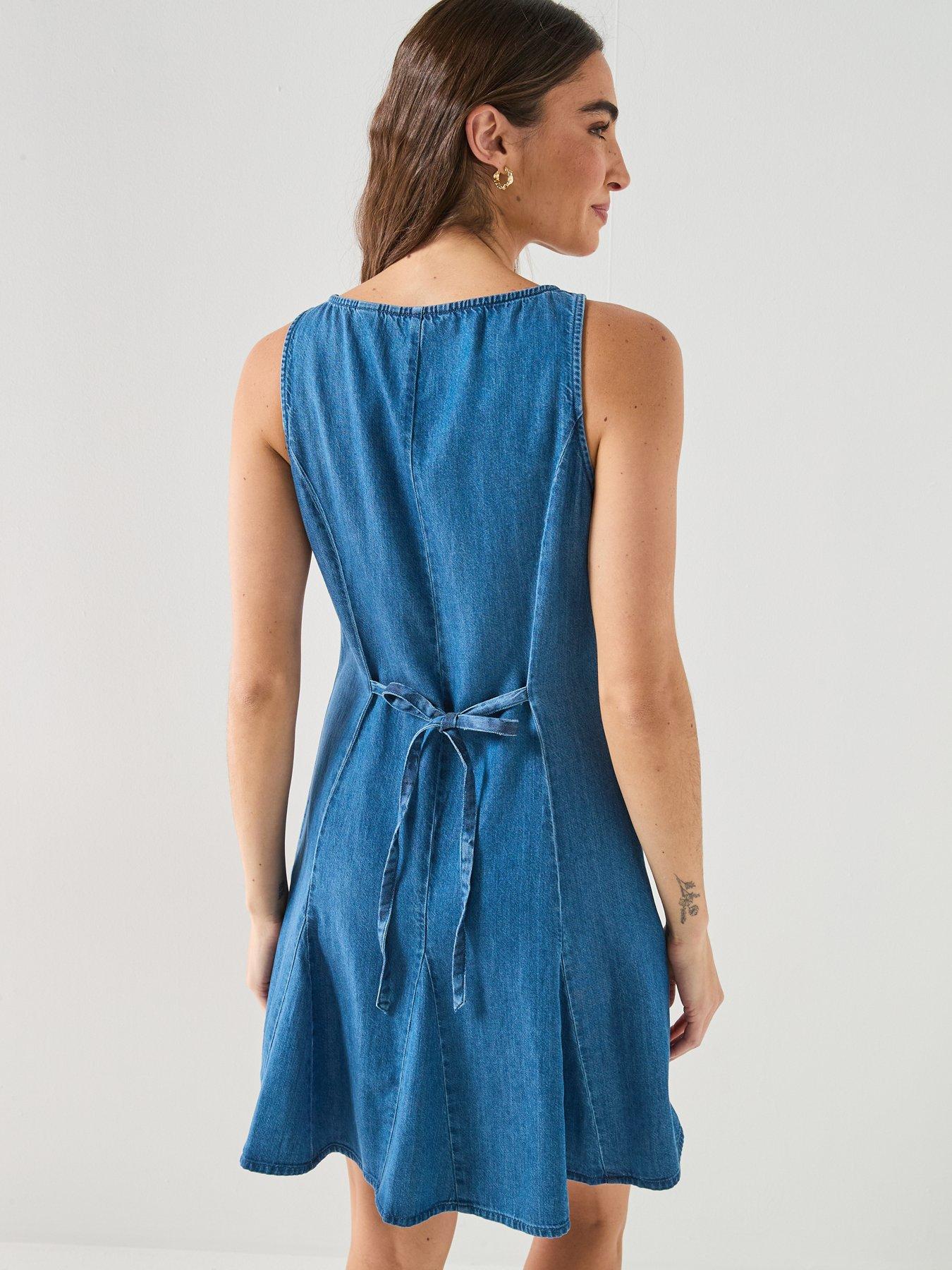 Image 2 of 6 of Levi's Mercer Sleeveless Mini Dress - Procrastinator