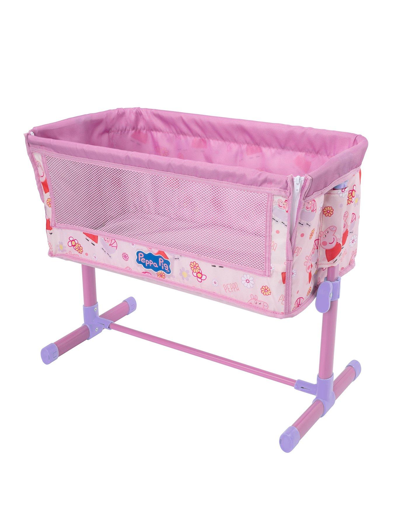 Peppa Pig Baby Evie's Beside Me Doll Cot
