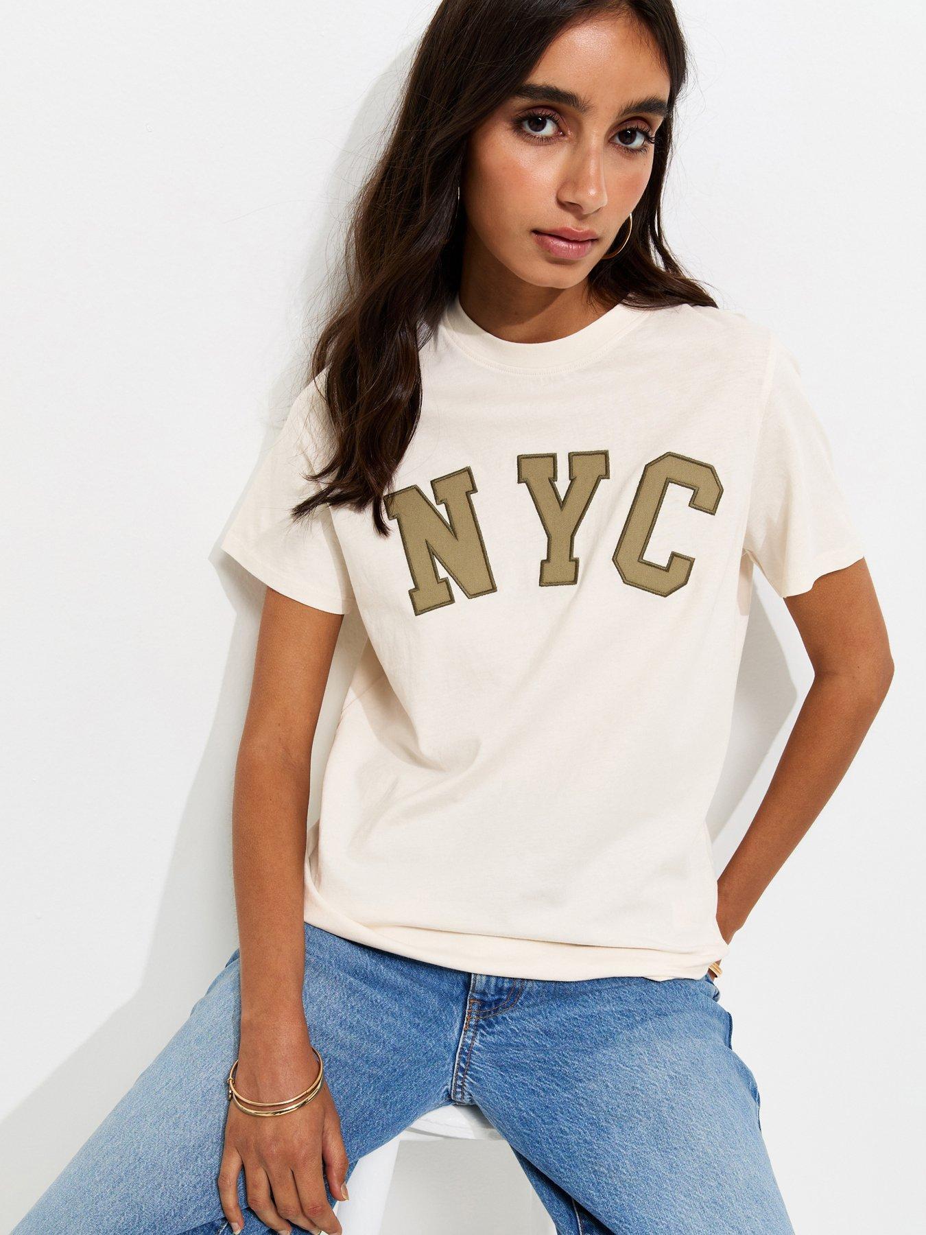 New Look Nyc Regular T-Shirt - White
