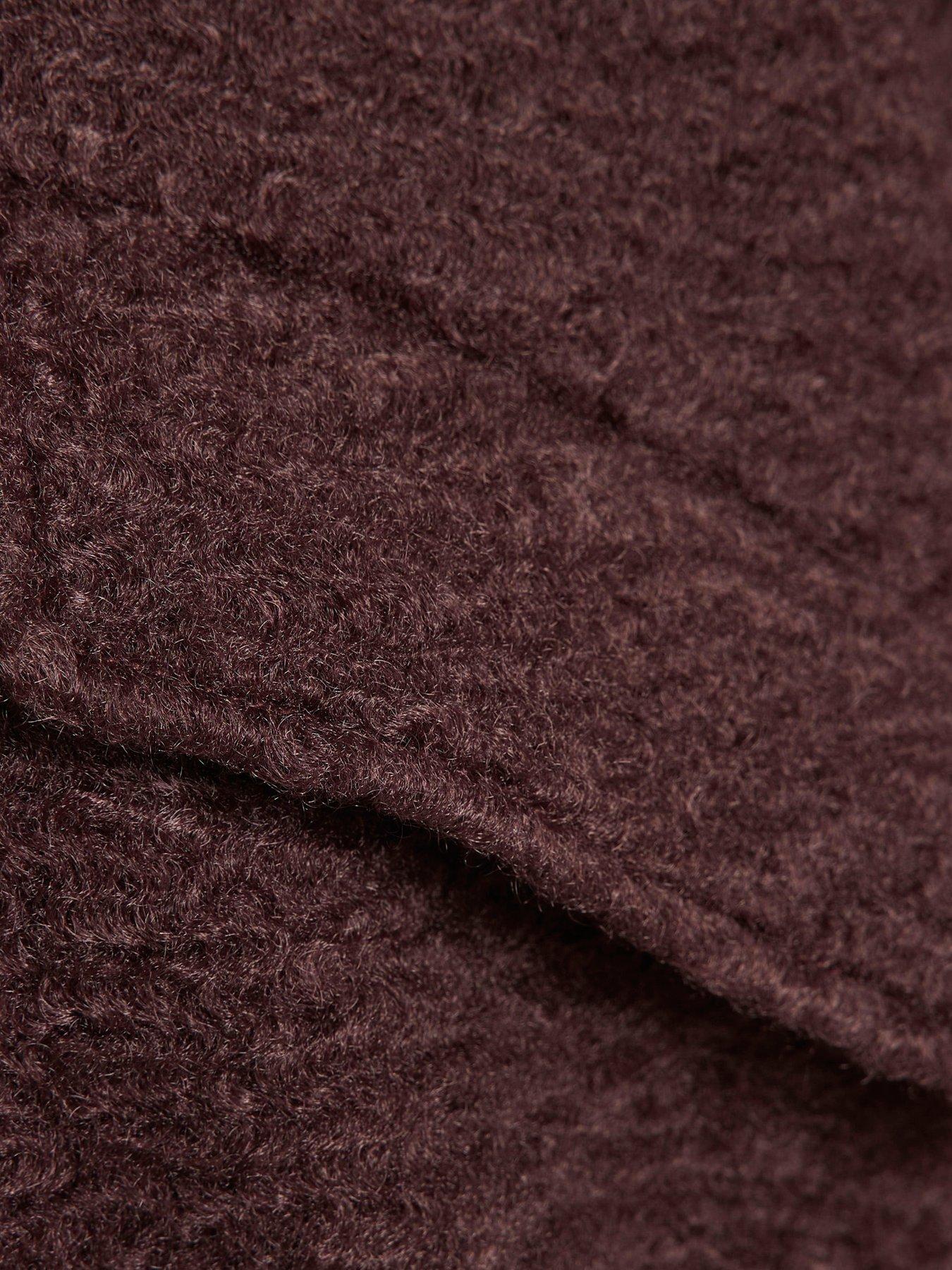 Image 5 of 6 of River Island Long Sleeve Wool Harrington Jket
