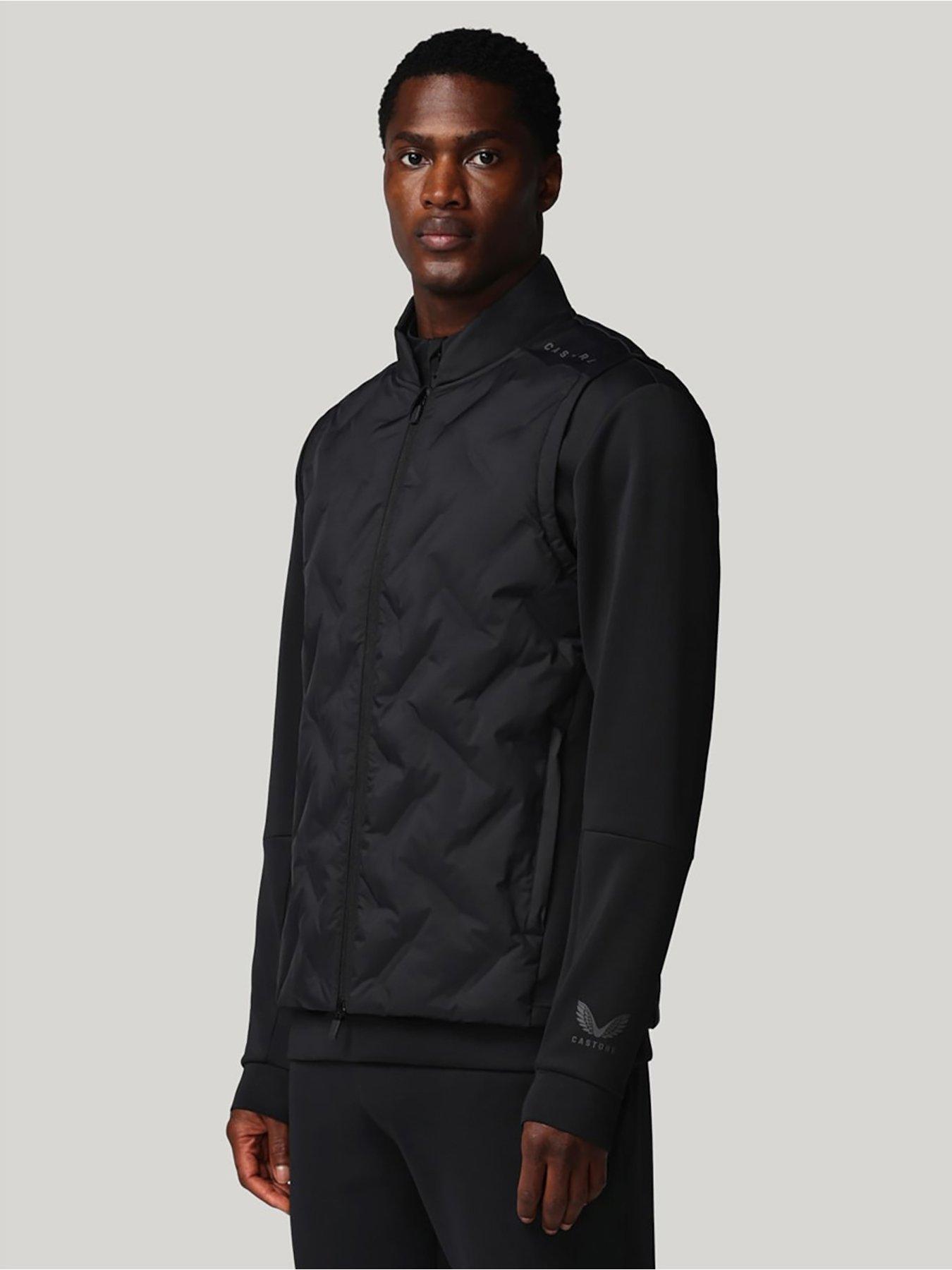 Castore Mens Training Hybrid Gilet - Black