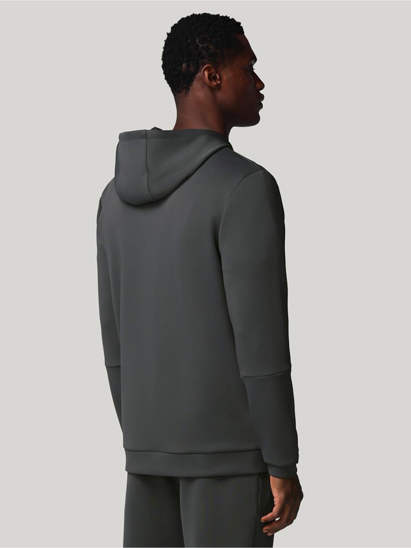 Image 2 of 5 of Castore Mens Training Flex Full Zip Hoodie - Grey
