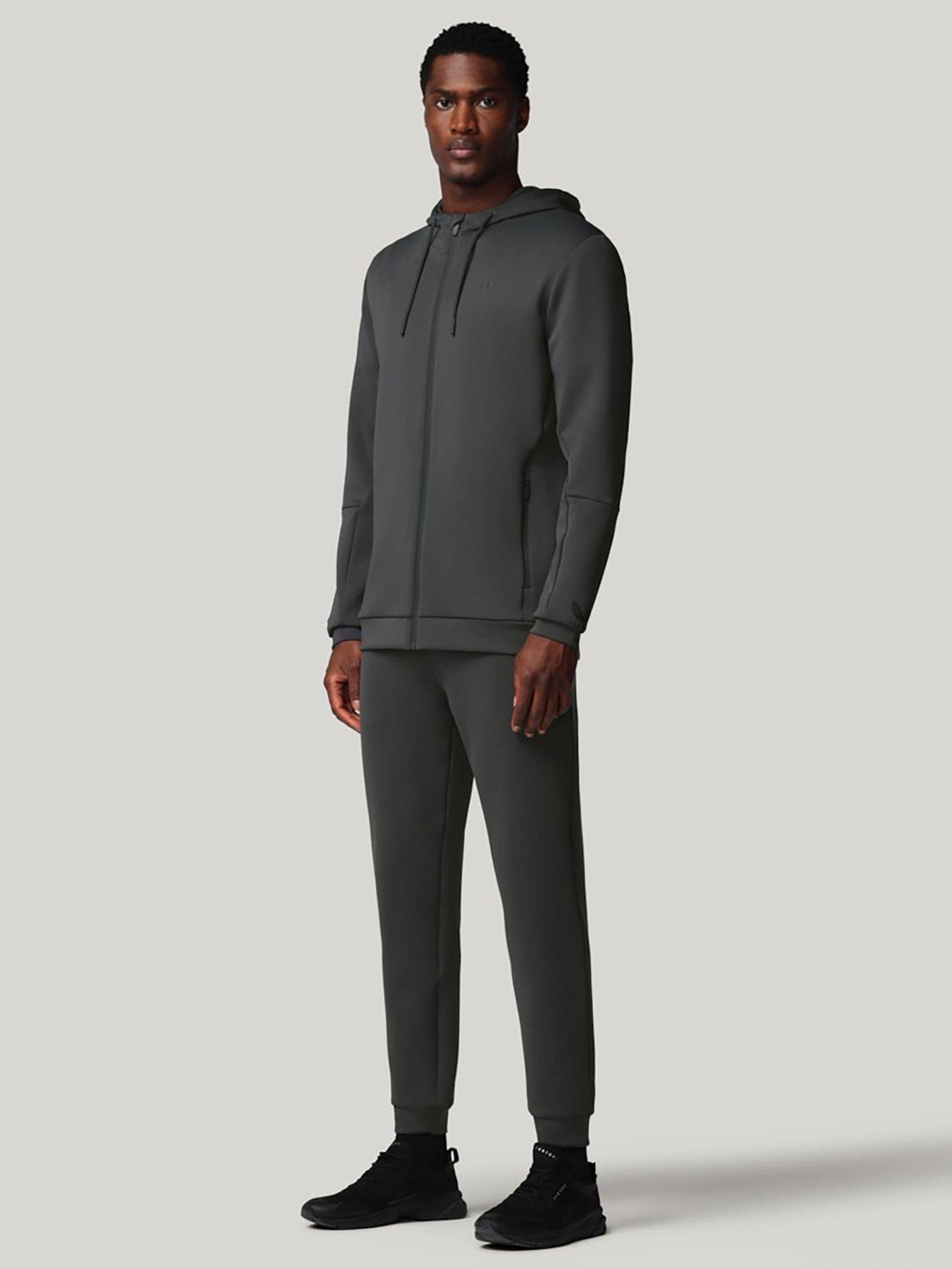 Image 3 of 5 of Castore Mens Training Flex Full Zip Hoodie - Grey