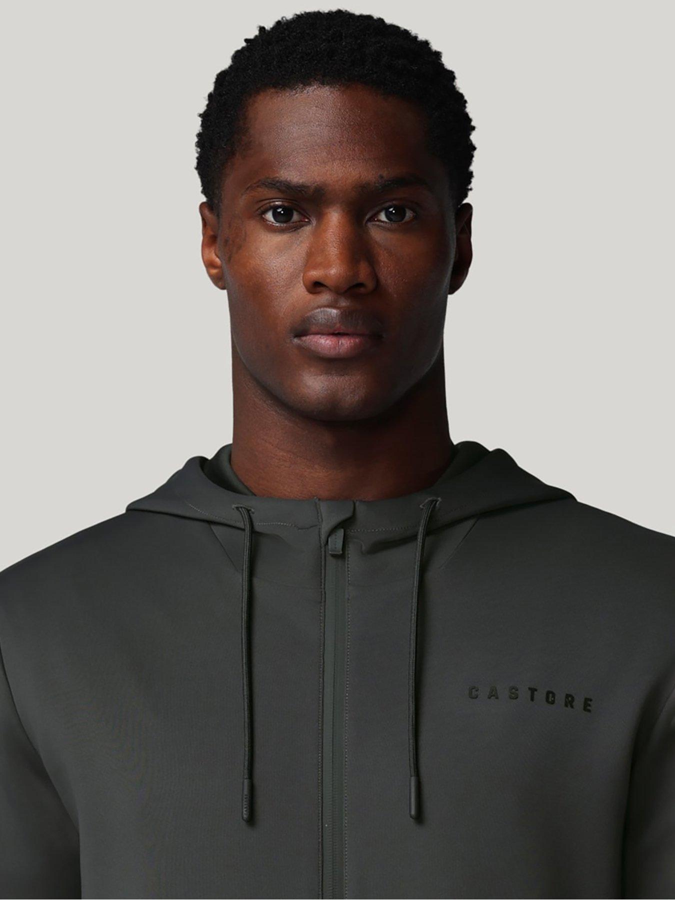 Image 4 of 5 of Castore Mens Training Flex Full Zip Hoodie - Grey