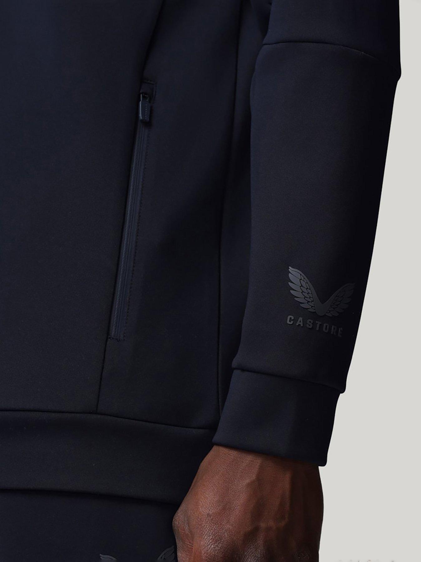 Image 5 of 5 of Castore Mens Training Flex 1/4 Zip Sweatshirt - Navy