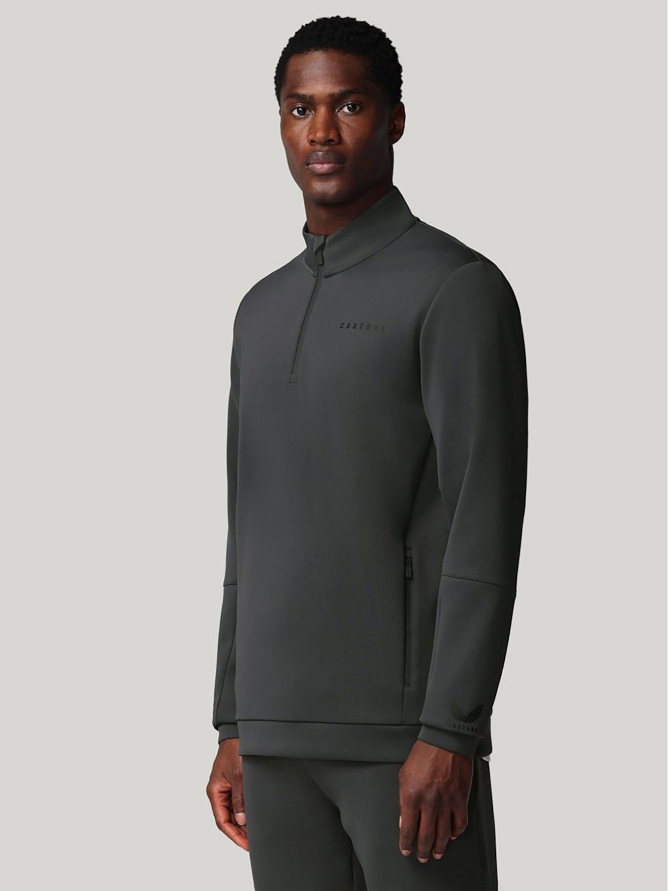 Castore Mens Training Flex 1/4 Zip Sweatshirt - Grey