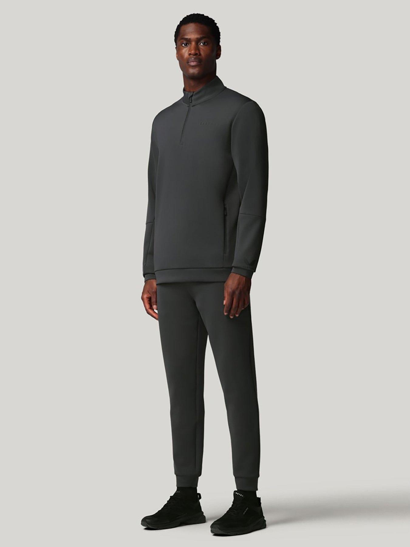 Image 3 of 4 of Castore Mens Training Flex 1/4 Zip Sweatshirt - Grey