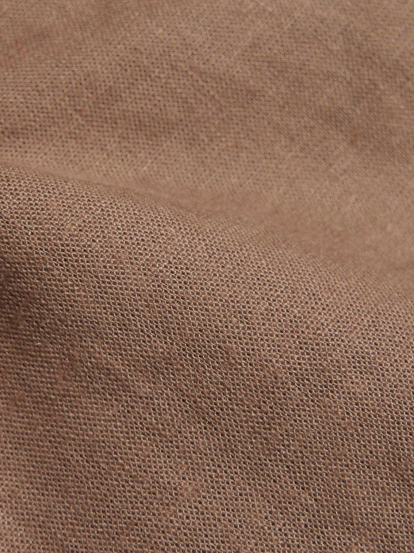 Image 6 of 6 of River Island Linen Skort - Beige