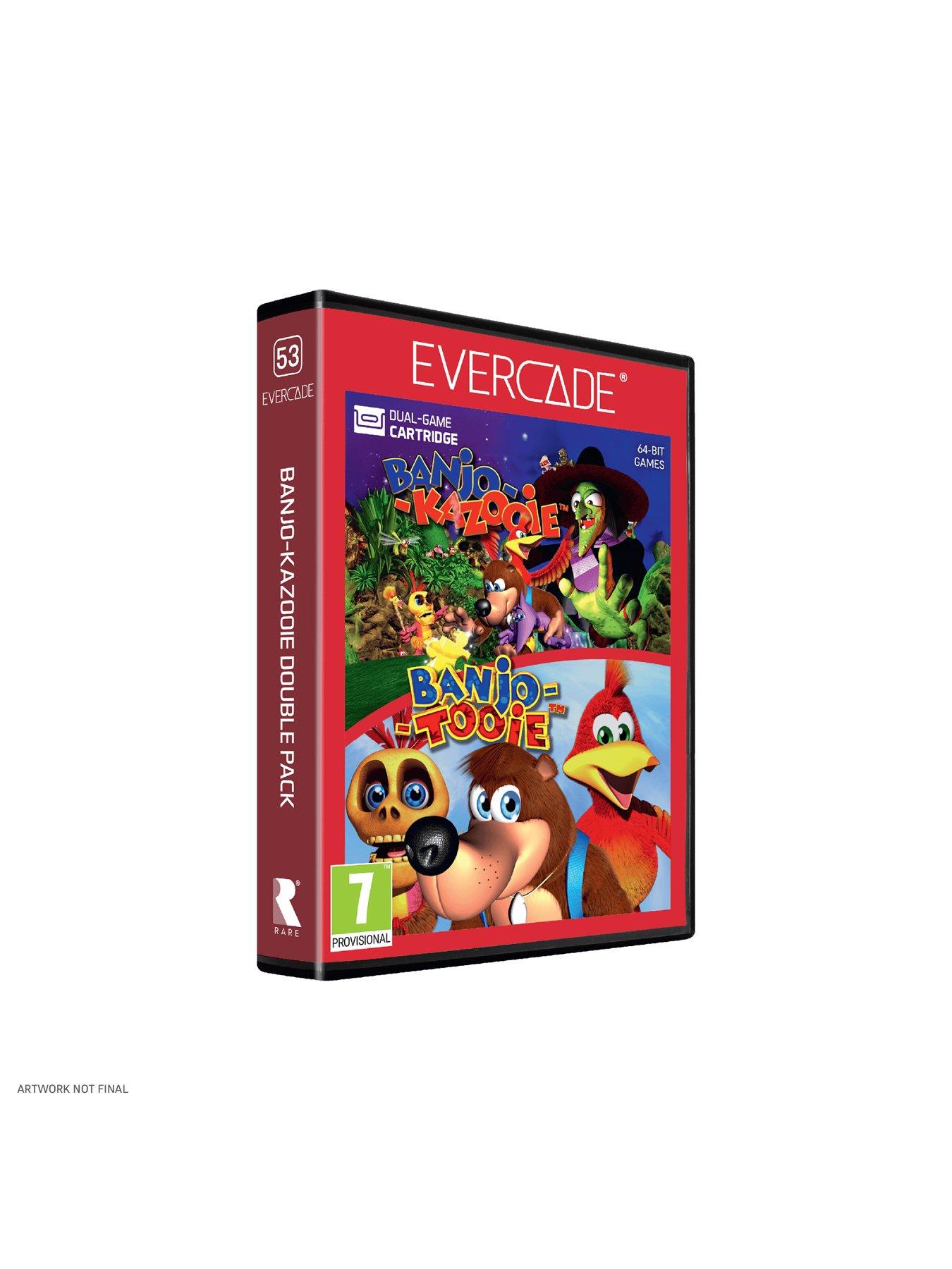  image of evercade-nexus-and-banjo-kazooie-double-pack