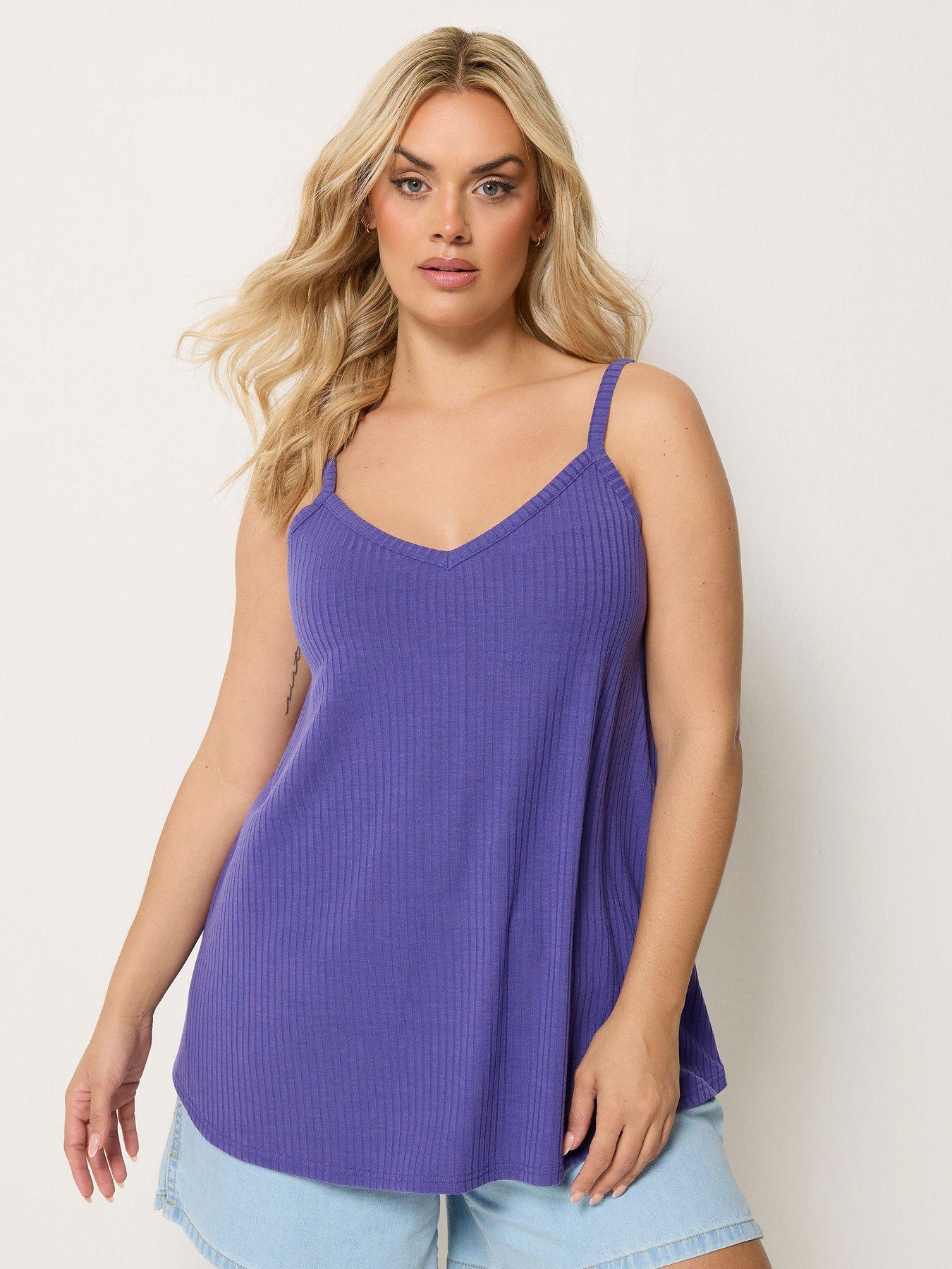 Yours Curve Rib Swing Cami