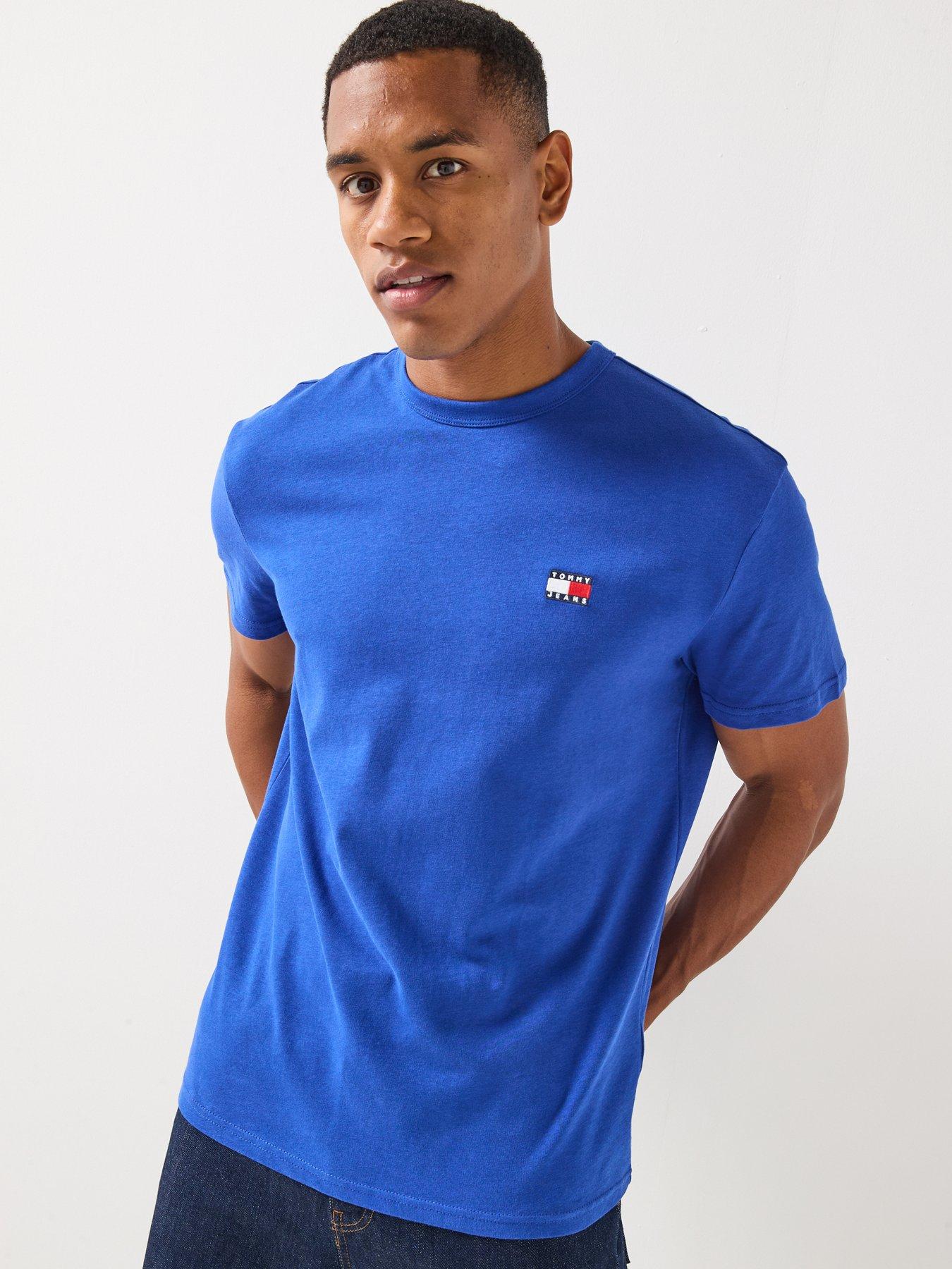 Tommy Jeans Regular Badge Short Sleeve T-Shirt - Blue