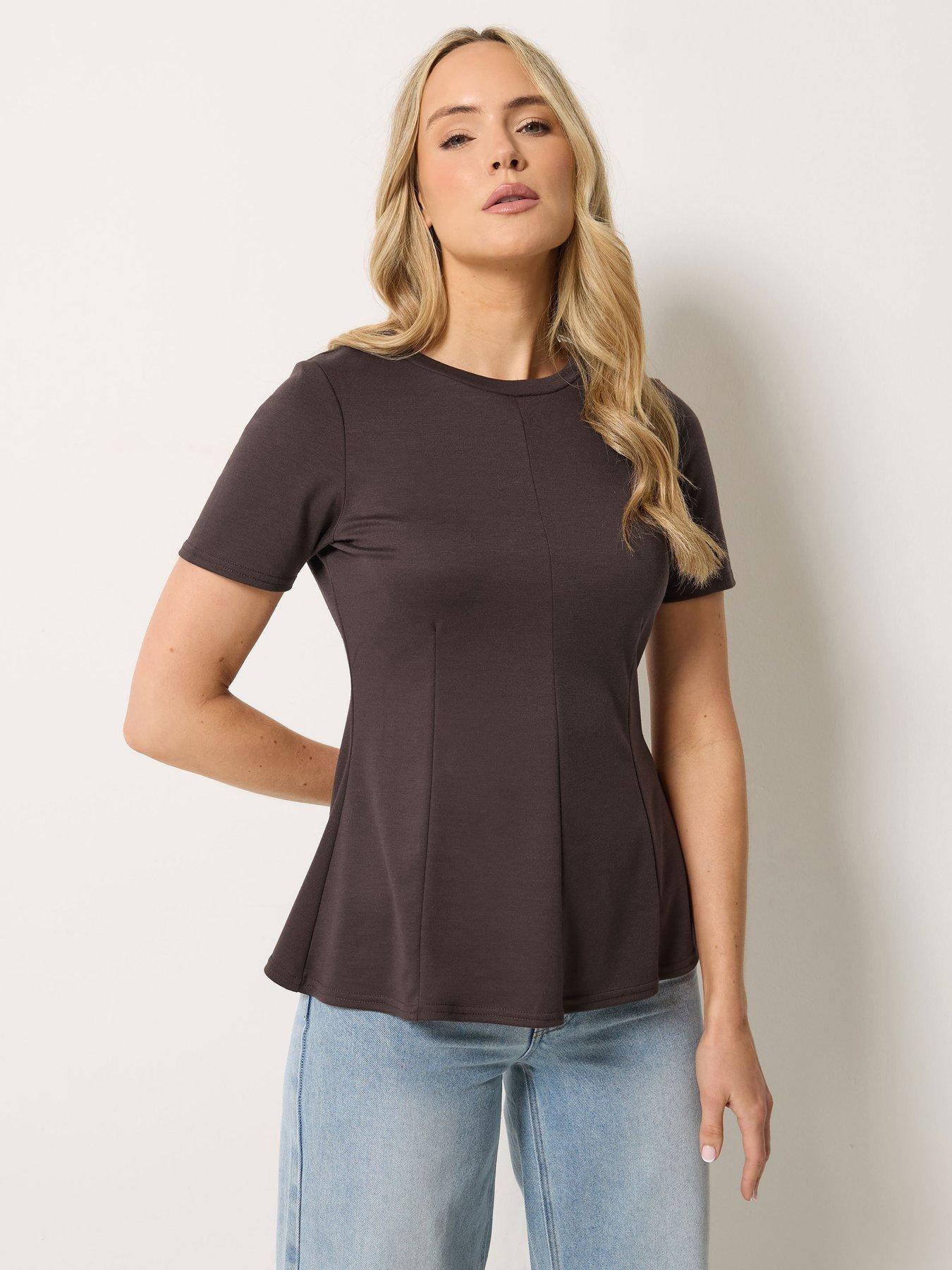 Long Tall Sally Tall Peplum Top