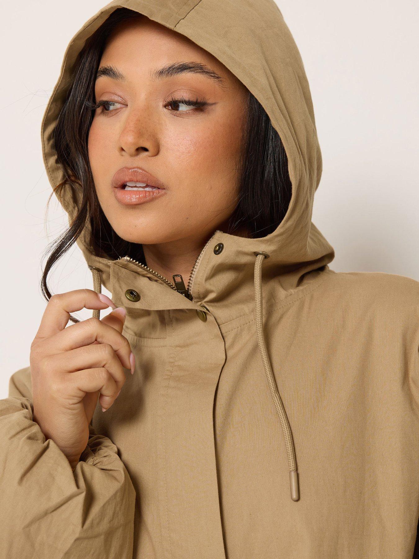 Image 4 of 4 of PixieGirl Petite Over Head Wind Breaker - Brown