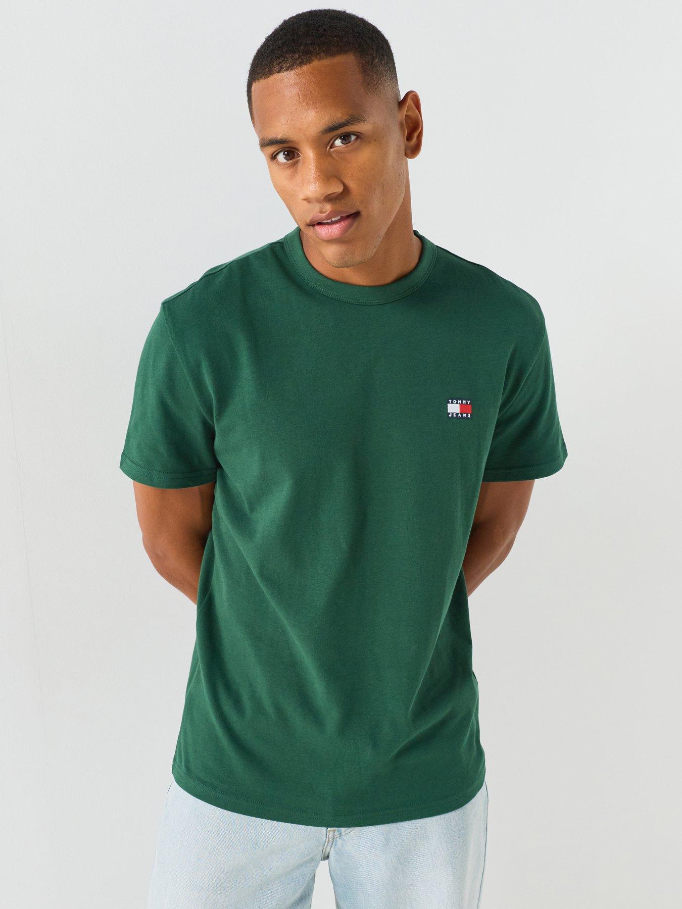 Tommy Jeans Regular Badge Short Sleeve T-Shirt - Green