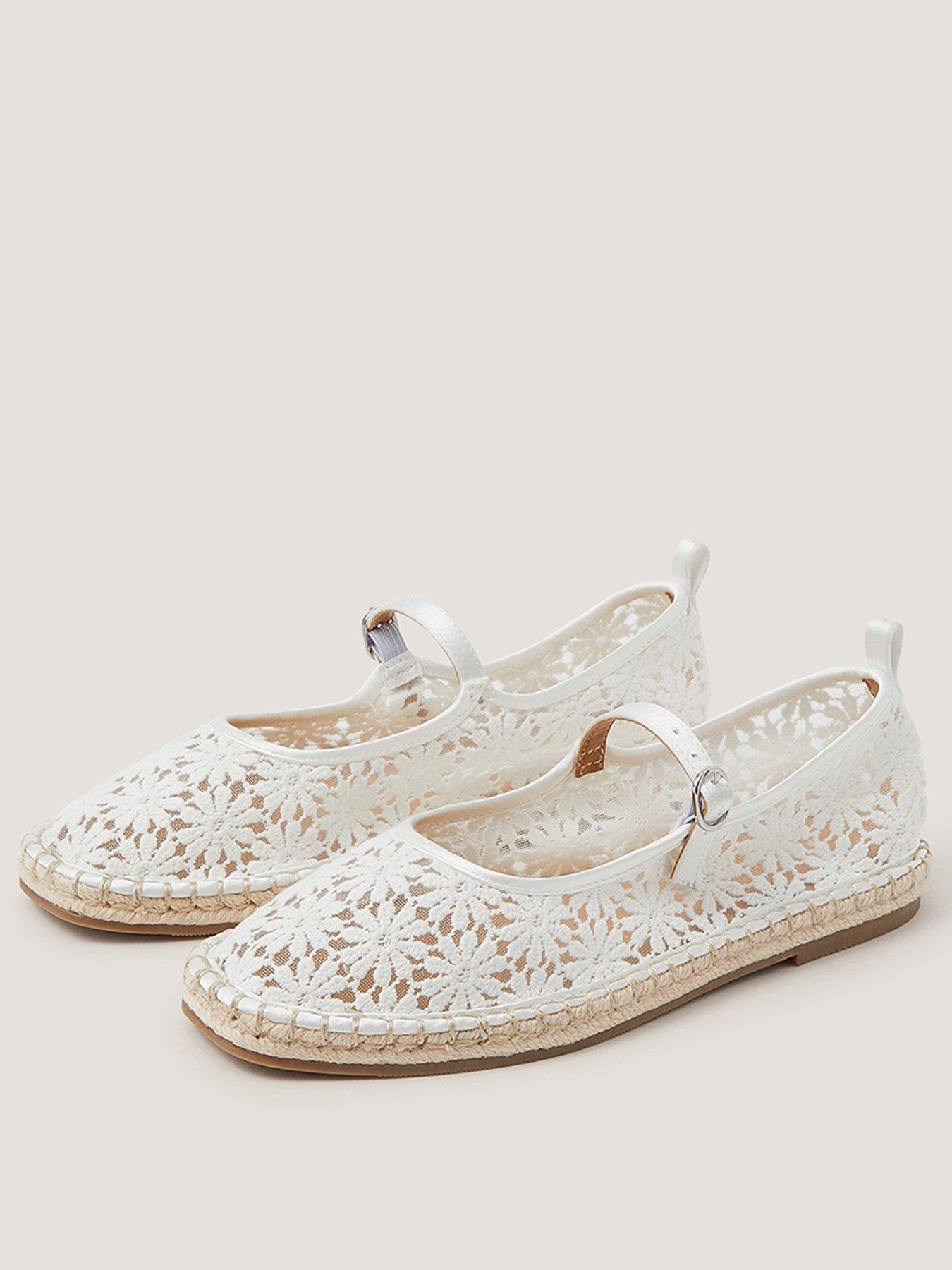 Image 2 of 3 of Monsoon Lola Lace Espadrille