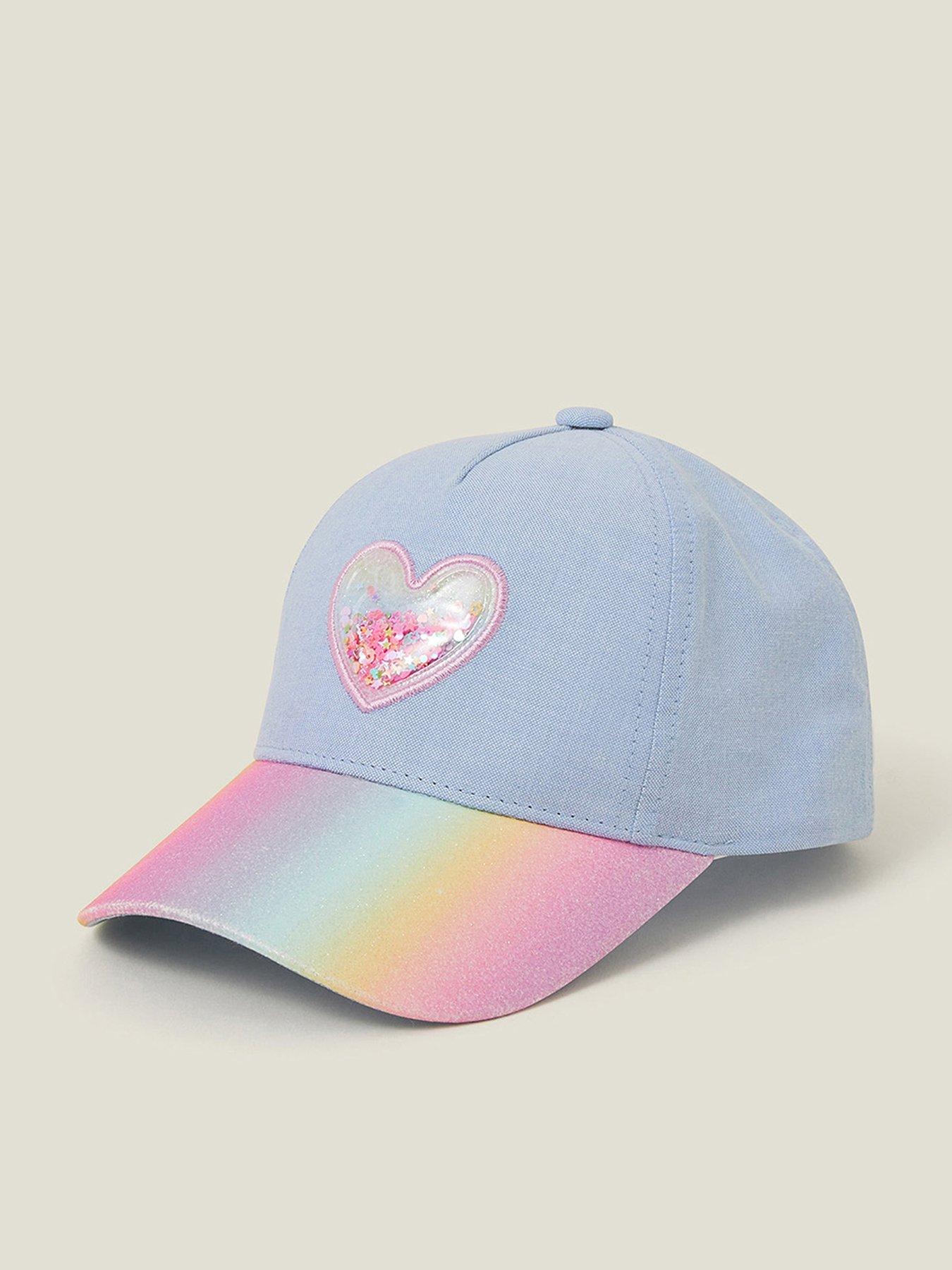 Image 1 of 4 of Accessorize Girls Shaky Glitter Cap - Multi