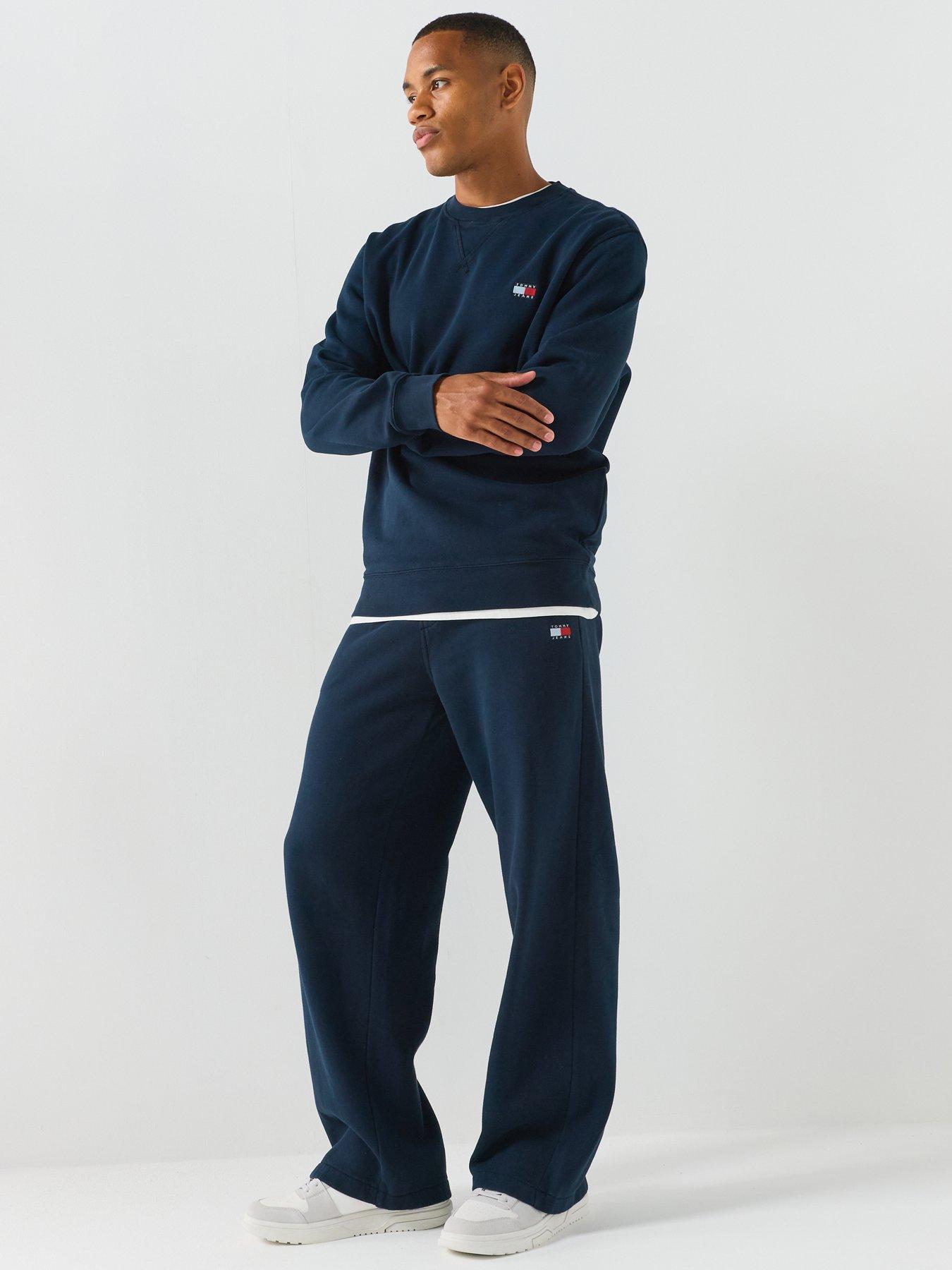 Image 3 of 5 of Tommy Jeans Regular Badge Joggers - Blue