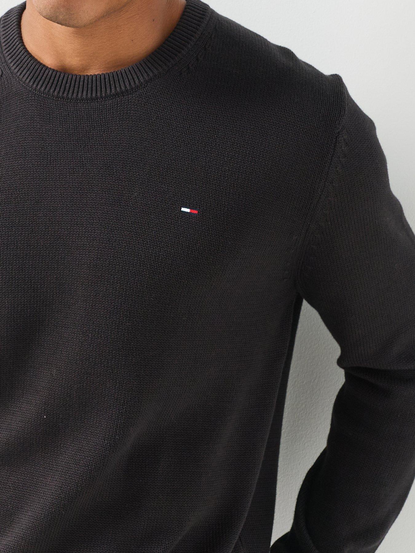 Image 6 of 6 of Tommy Jeans Essential Knitted Jumper - Black