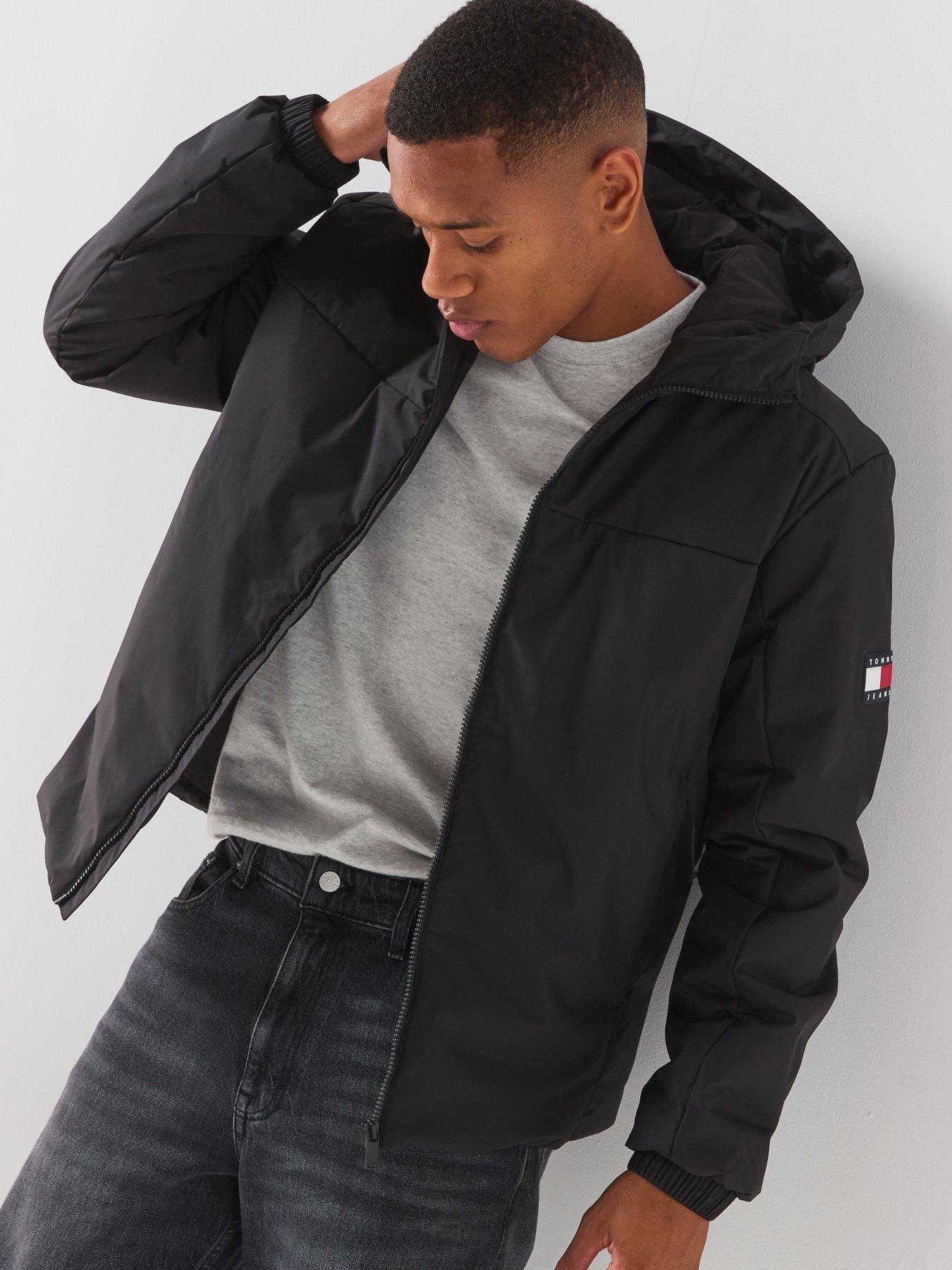 Image 5 of 6 of Tommy Jeans Padded Poly Jacket - Black
