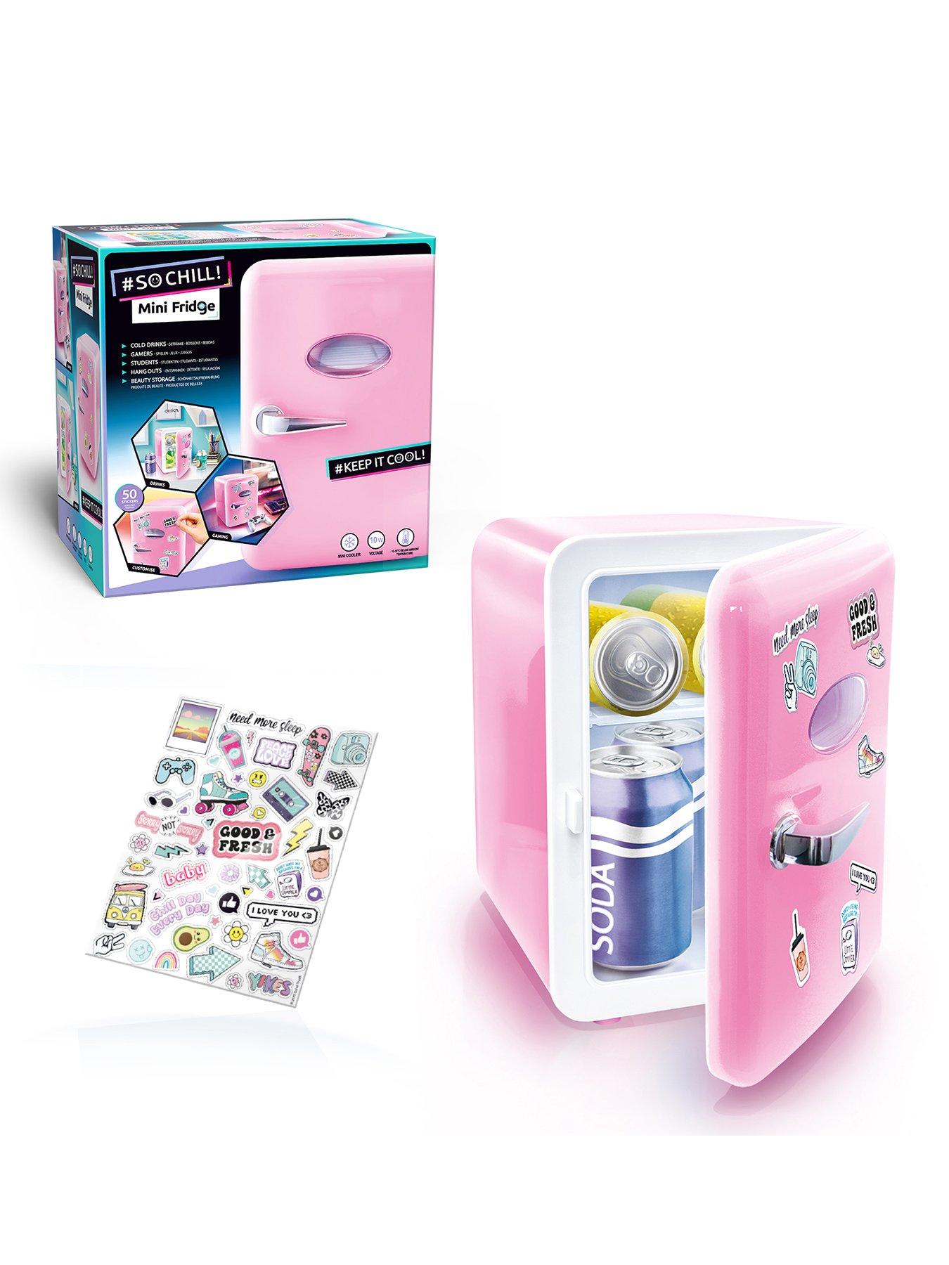 So Chill Mini Fridge Pastel Pink