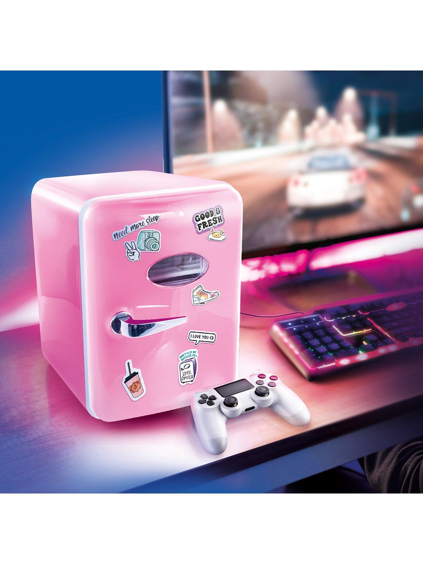Image 4 of 7 of So Chill Mini Fridge Pastel Pink