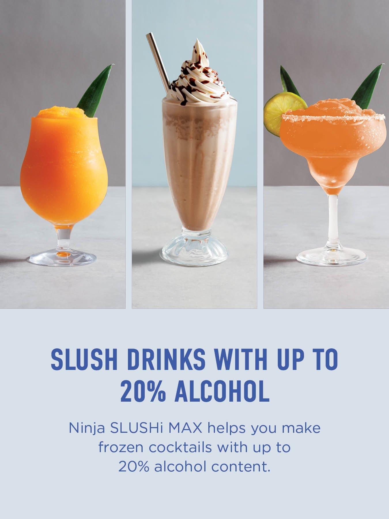 Image 6 of 7 of NINJA SLUSHi MAX Frozen Drink Maker - Mocha FS605UKBR