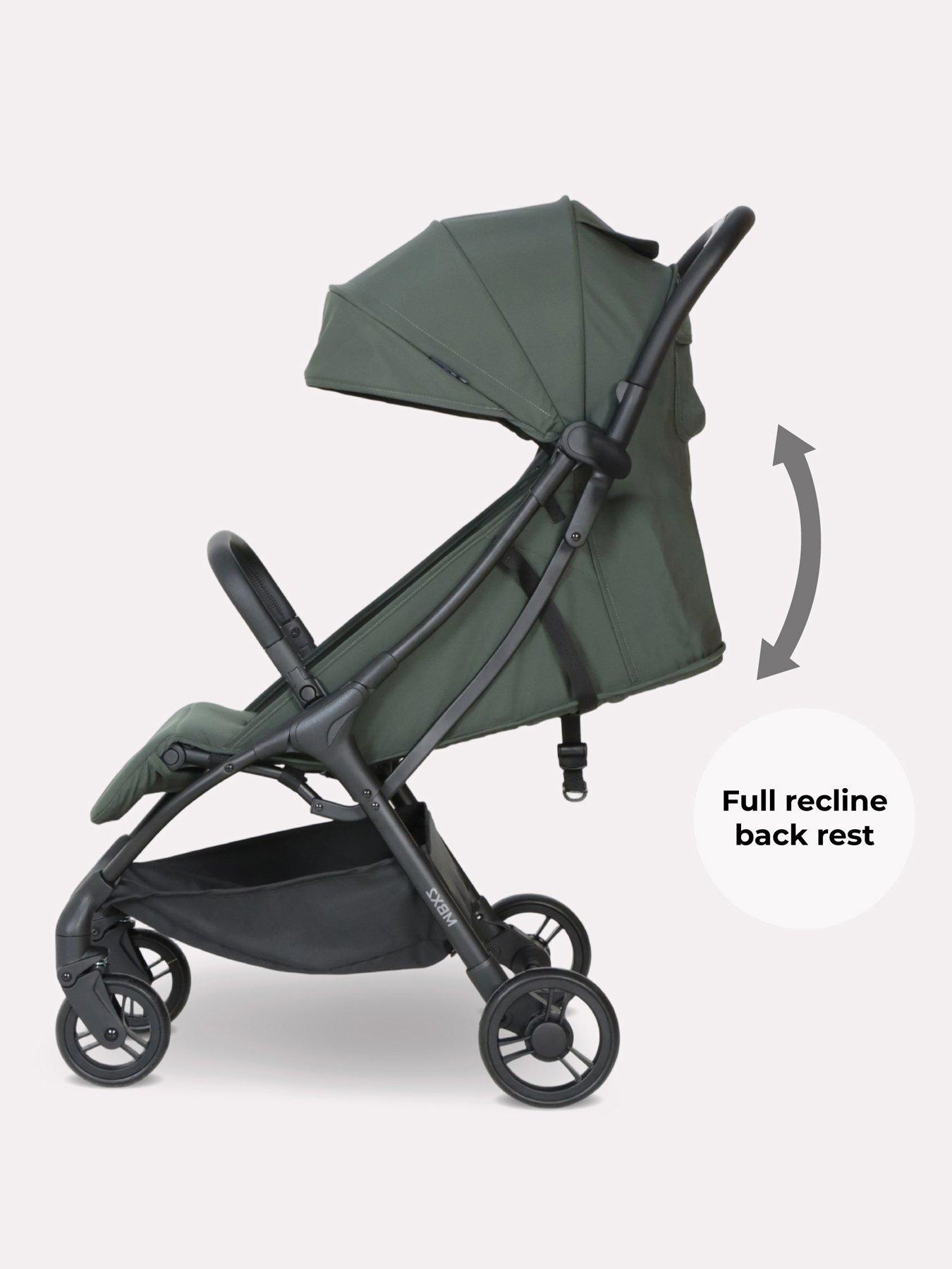 Image 5 of 8 of My Babiie MBX2 Compact Stroller - Forest Green