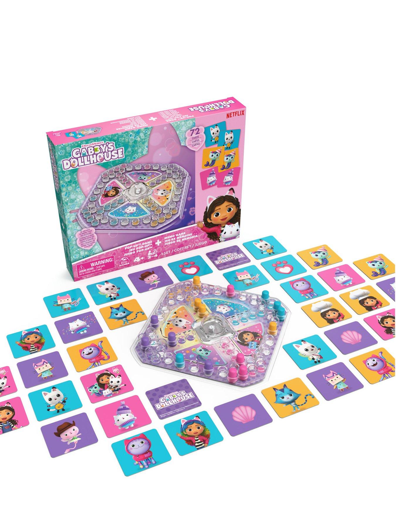 Image 3 of 6 of Gabby's Dollhouse Memory Cards and Pop Up Game