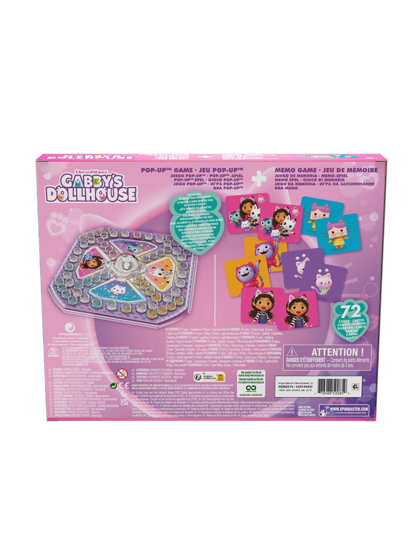 Image 4 of 6 of Gabby's Dollhouse Memory Cards and Pop Up Game