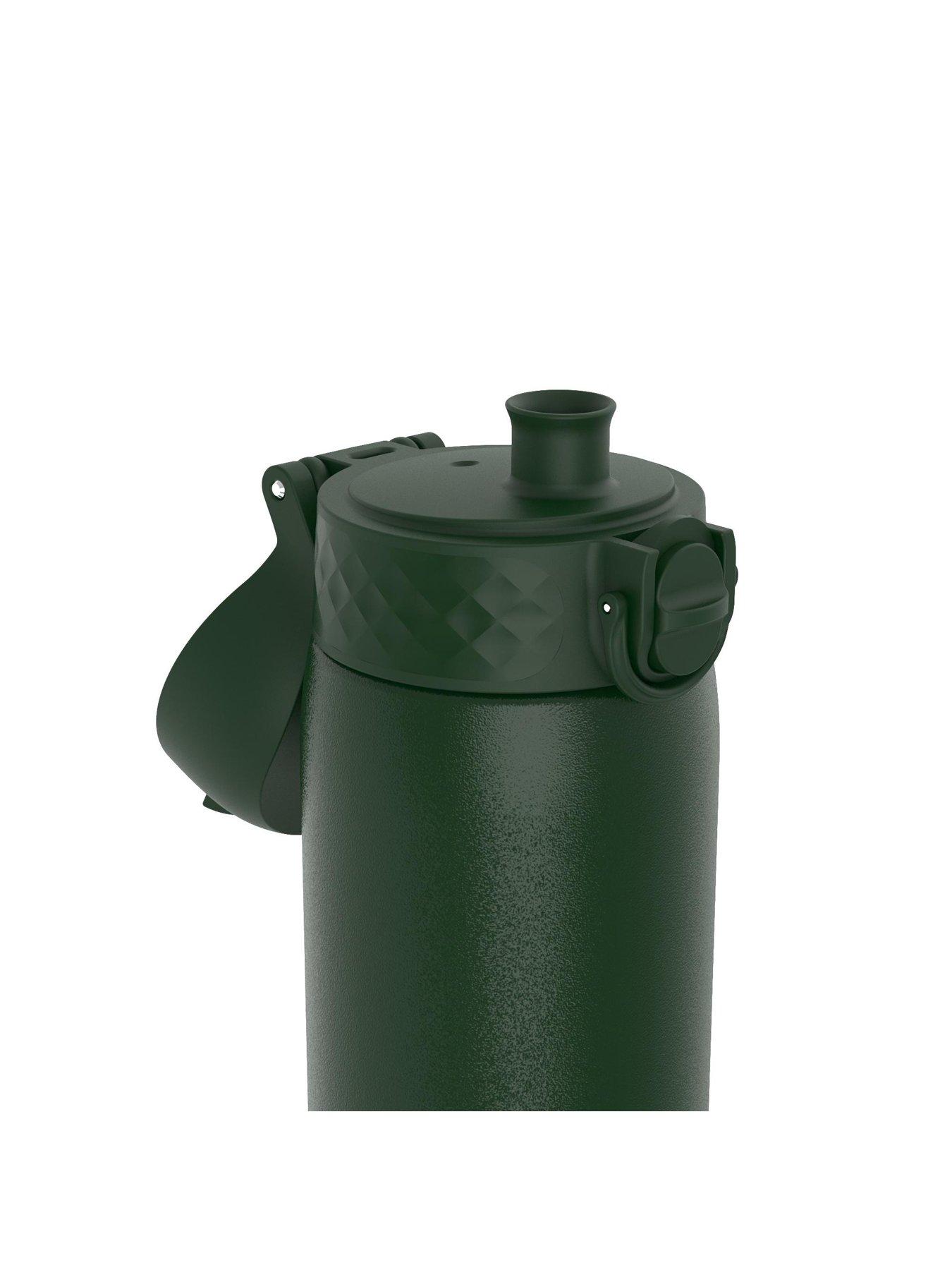 Image 5 of 7 of Ion8 Leak Proof Slim Water Bottle, Vacuum Insulated, Dark Green, 500ml (17oz)