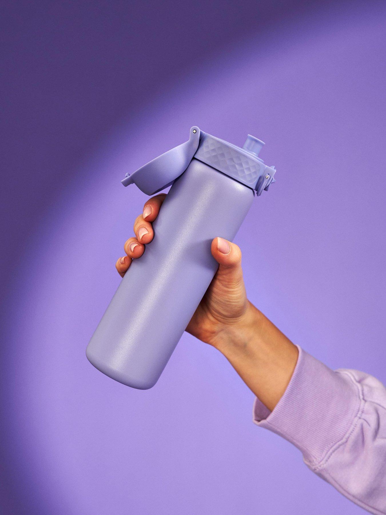 Image 1 of 7 of Ion8 Leak Proof Slim Water Bottle, Vacuum Insulated, Periwinkle, 500ml (17oz)