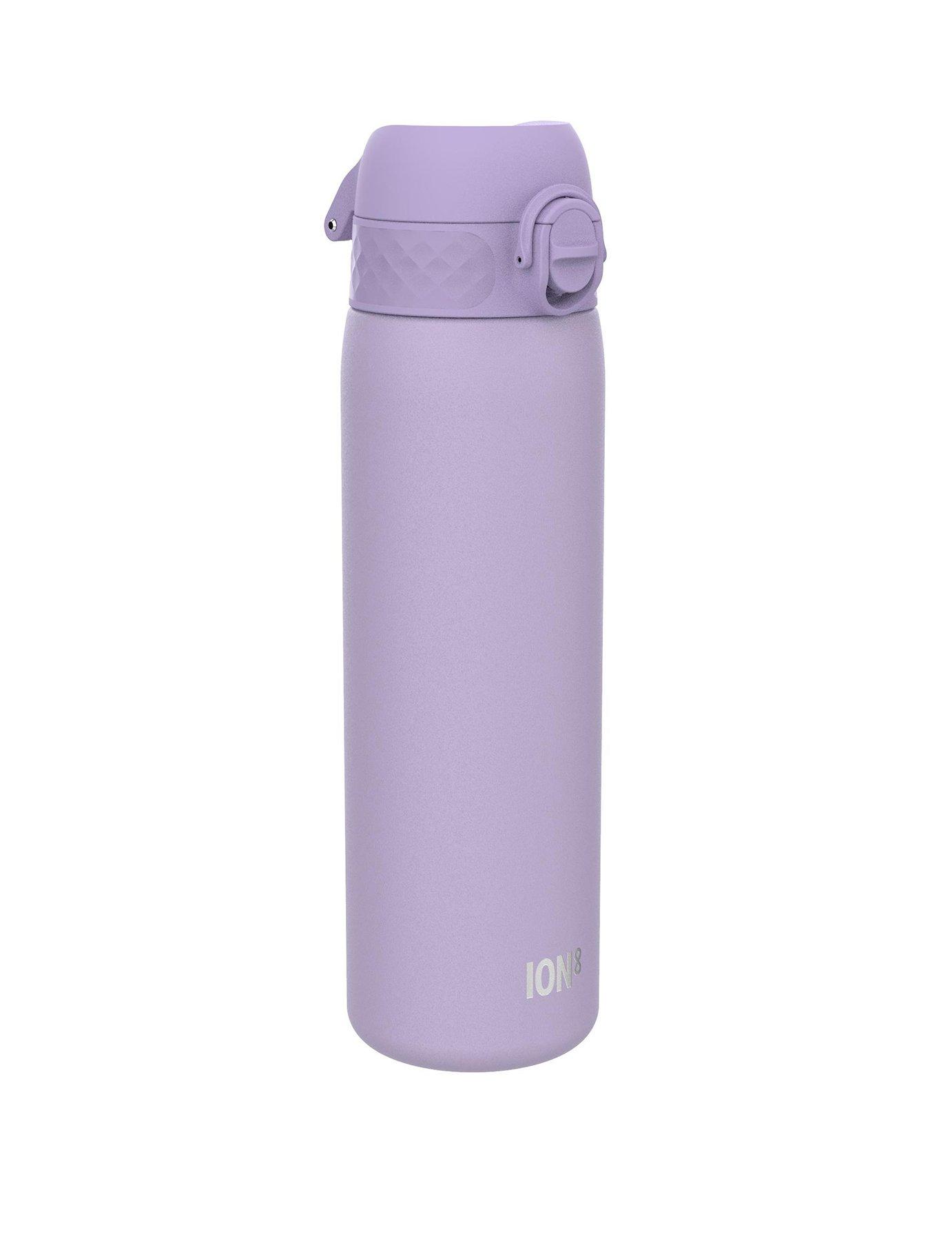 Image 2 of 7 of Ion8 Leak Proof Slim Water Bottle, Vacuum Insulated, Periwinkle, 500ml (17oz)