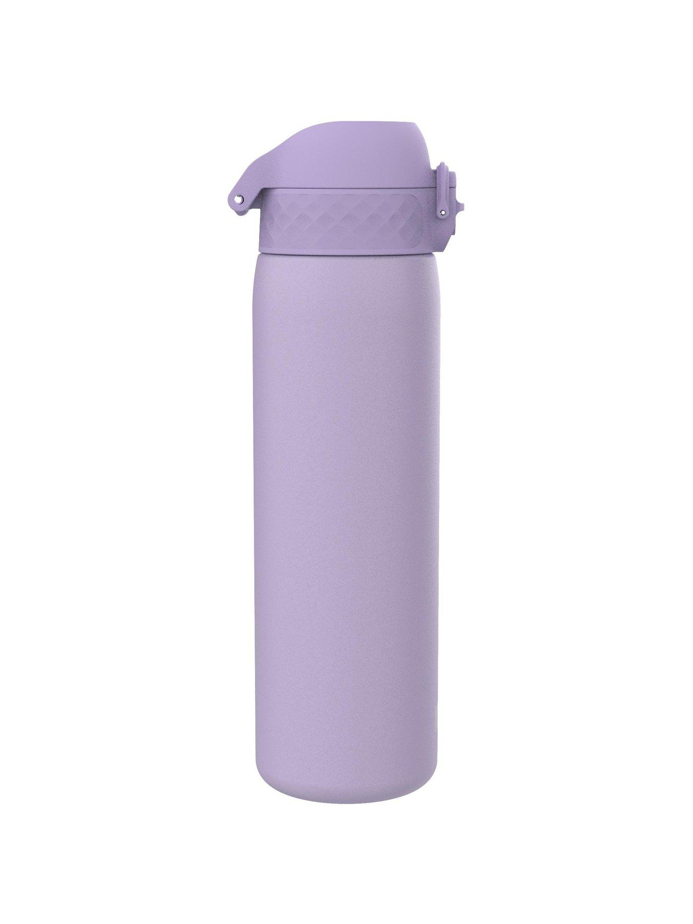 Image 4 of 7 of Ion8 Leak Proof Slim Water Bottle, Vacuum Insulated, Periwinkle, 500ml (17oz)