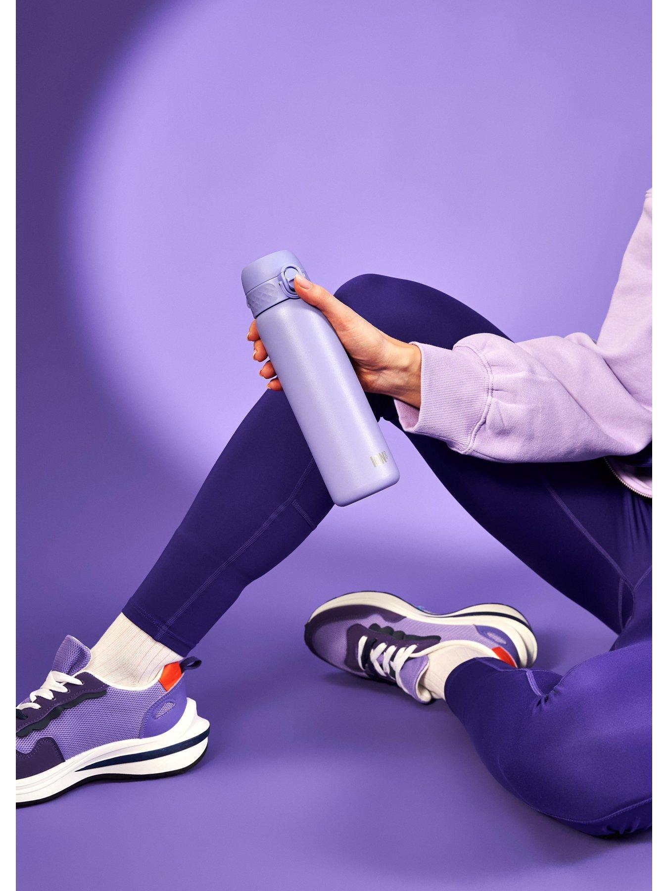 Image 6 of 7 of Ion8 Leak Proof Slim Water Bottle, Vacuum Insulated, Periwinkle, 500ml (17oz)