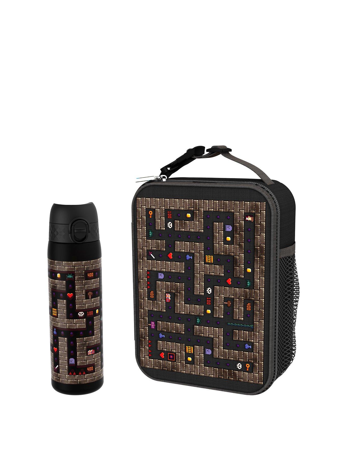 Image 1 of 6 of Ion8 Bundle Water Bottle + Straw + Lunch Bag , I8rf500pkgame + I8xstrawppmed + I8lbkgame
