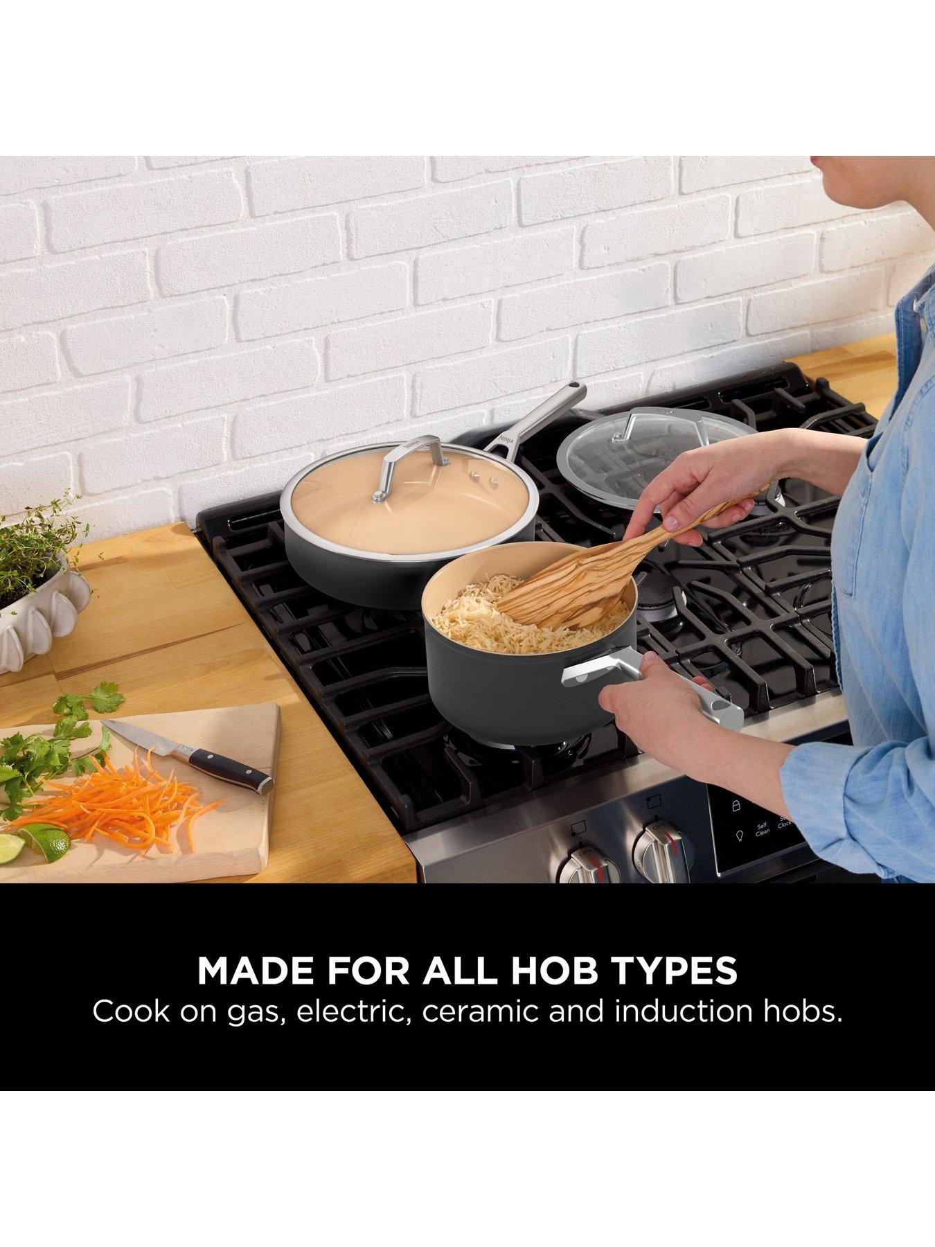 Image 5 of 7 of NINJA Ceramic Pro Long Life20cm Saucepan