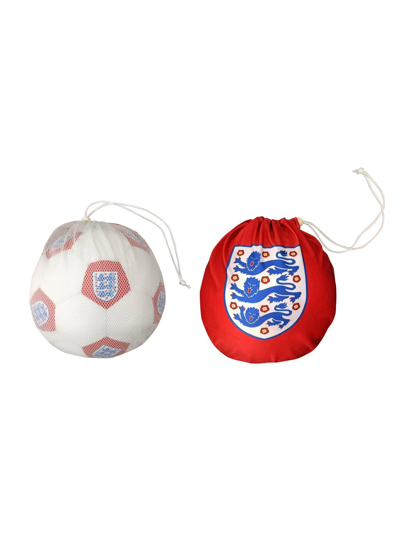 Image 4 of 5 of England Fa Bundle - Single Duvet Set With Football Shaped Cushion