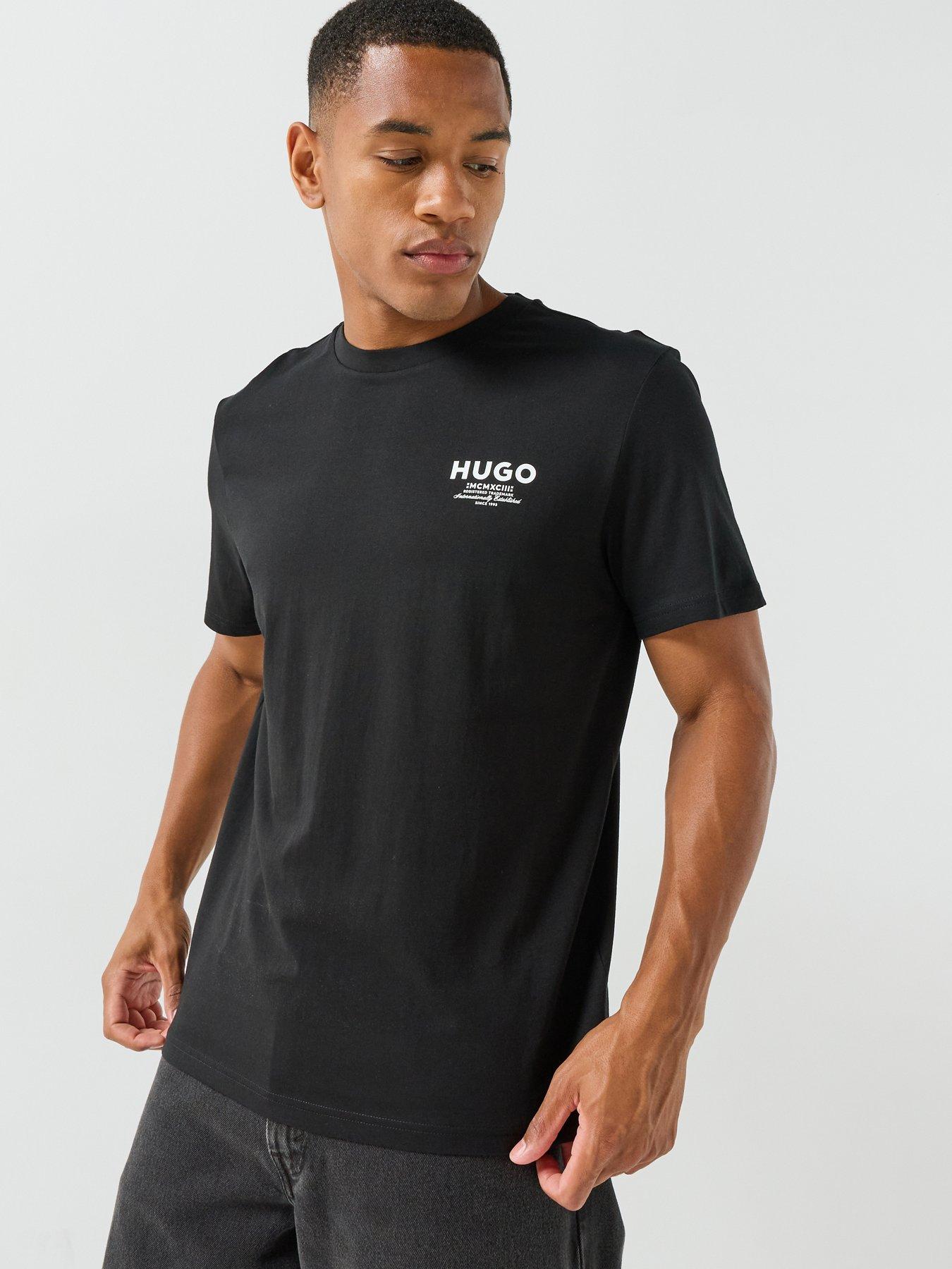 HUGO Hugo Blue Nesptee Small Logo T-shirt - Black