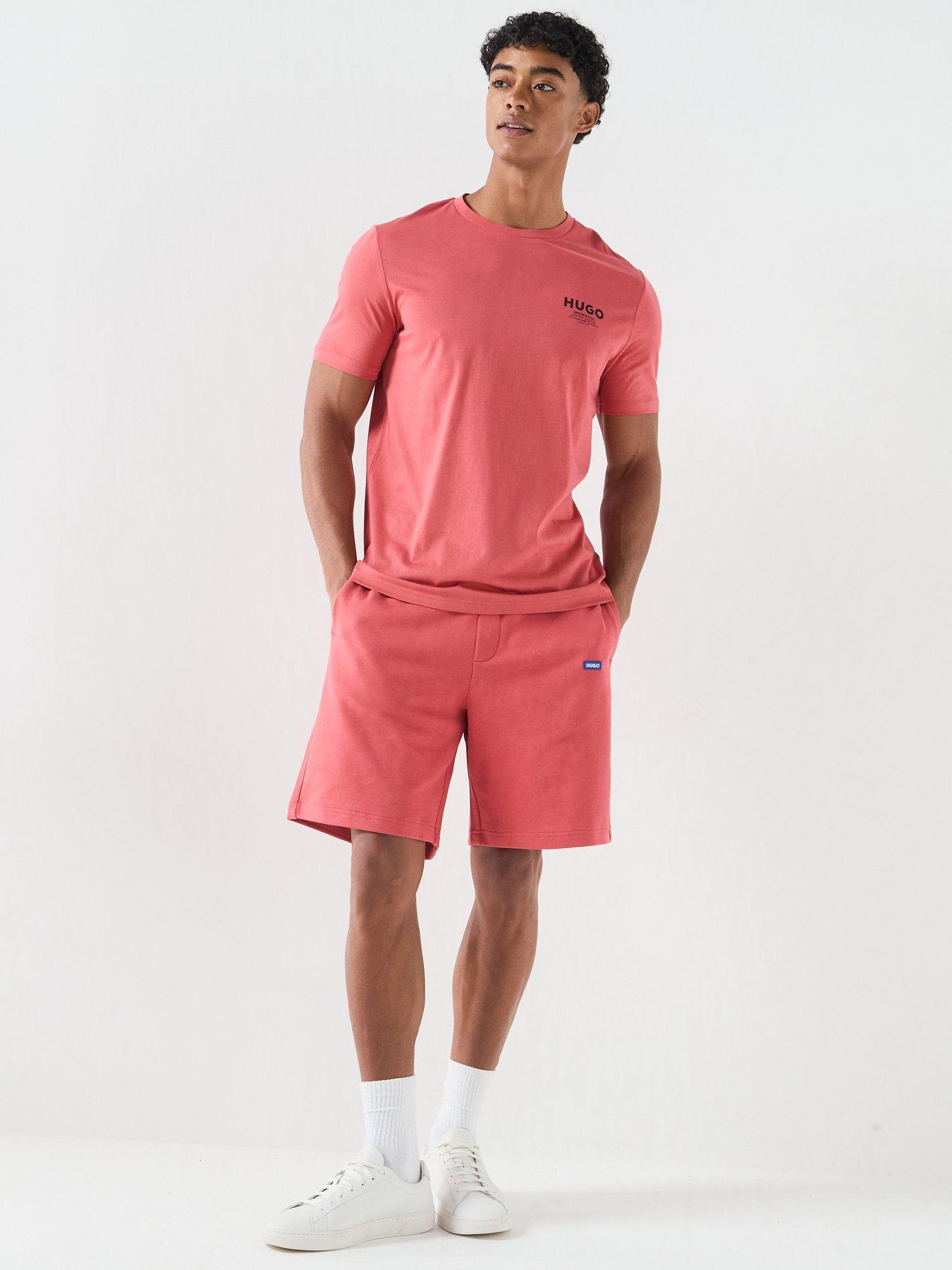 Image 3 of 6 of HUGO Blue Nesptee Small Logo T-Shirt - Red