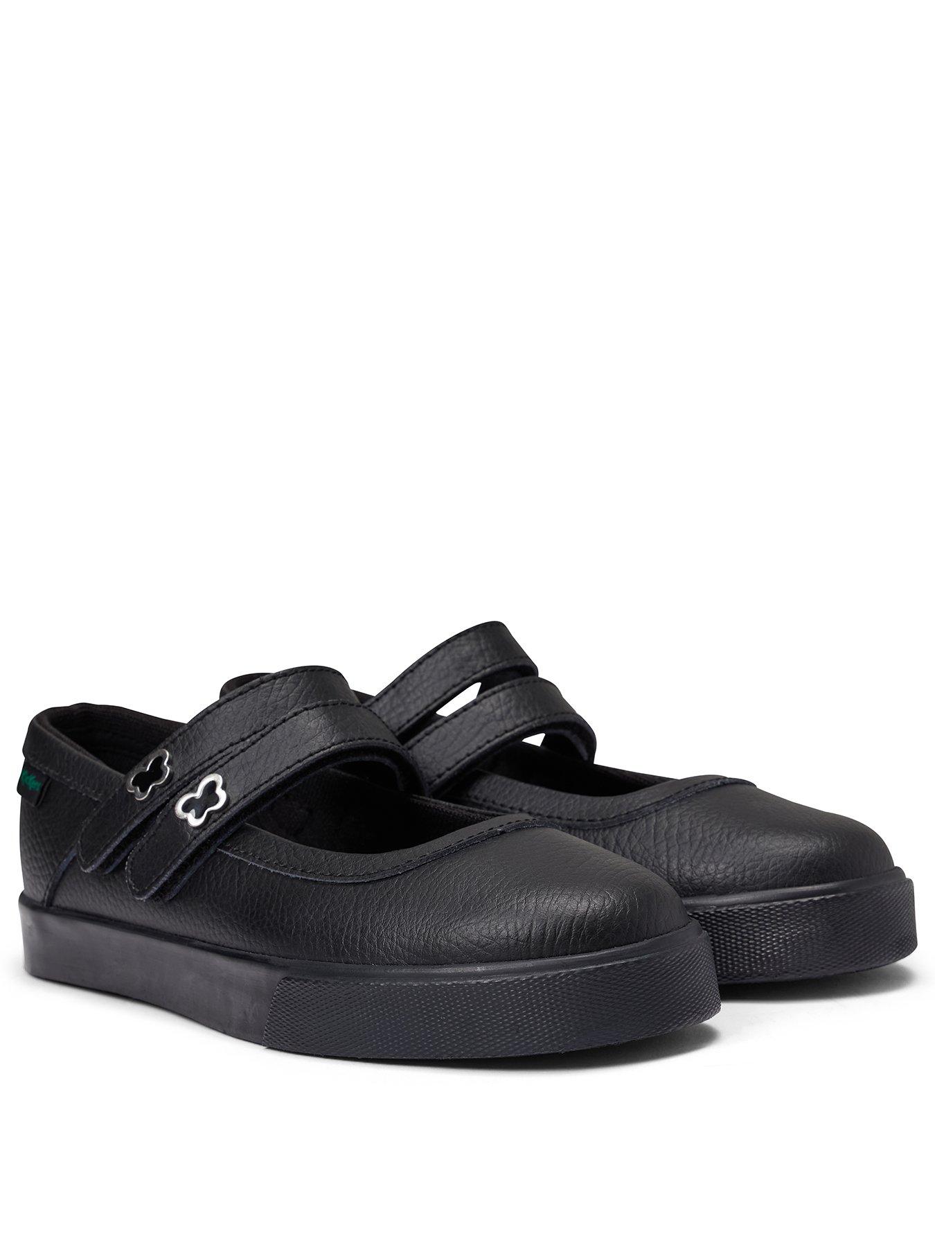 Image 2 of 7 of Kickers Junior Tovni Mary Jane Wings Patent Leather Shoe - Black