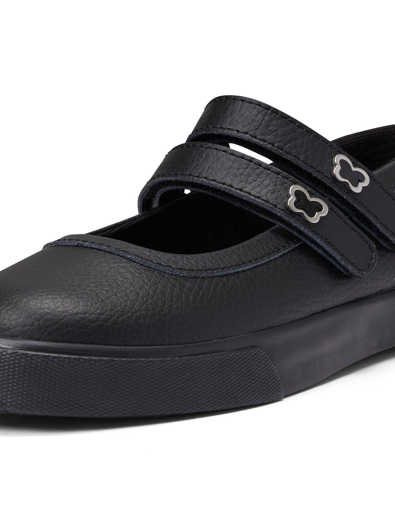 Image 7 of 7 of Kickers Junior Tovni Mary Jane Wings Patent Leather Shoe - Black