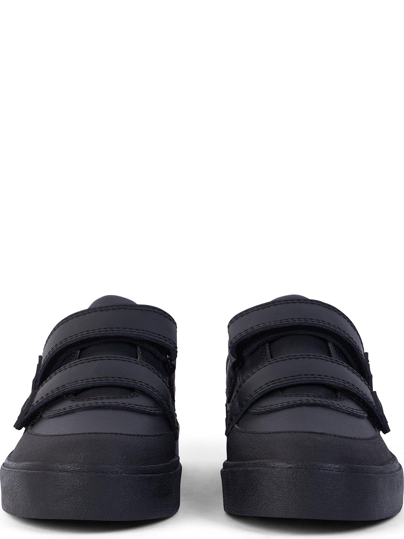 Image 5 of 6 of Kickers Junior Tovni Scuff Lo Leather Shoe - Black