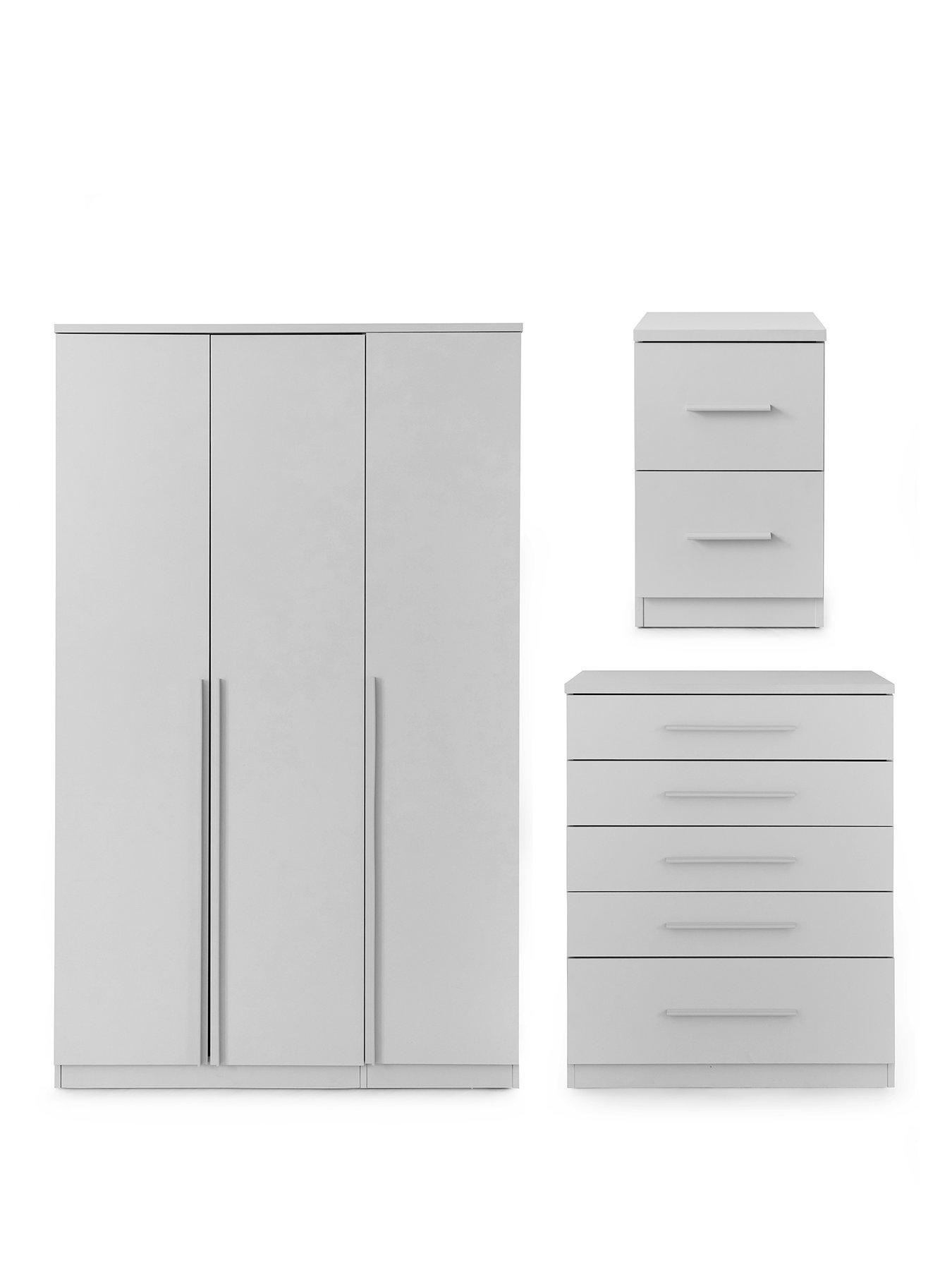 Image 2 of 7 of The Very Collection Murcia Pack 1 (2 Drw, 5 Drw, 3 Dr Robe)